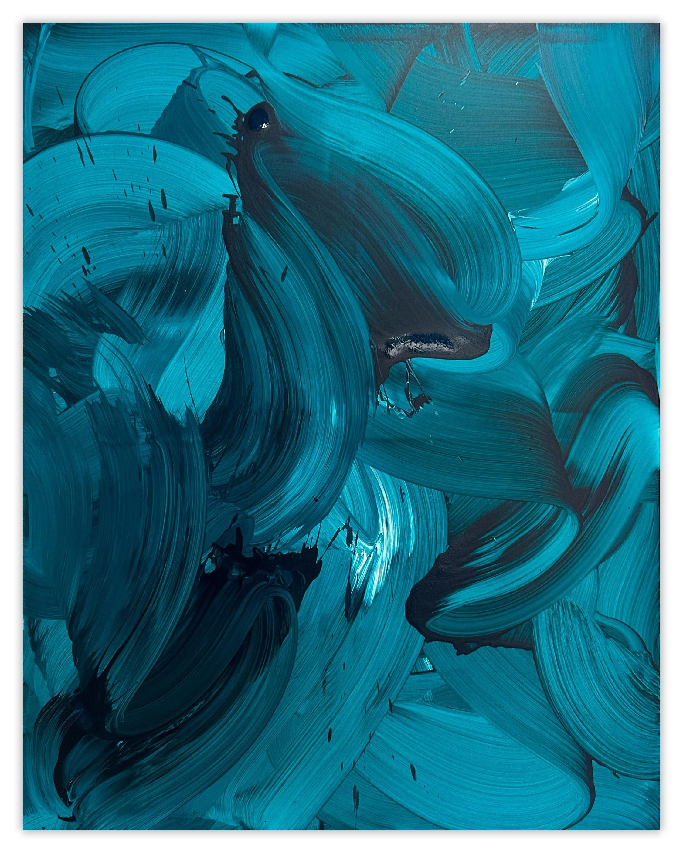 Abstract Painting di Nikolaos Schizas - Dubbi (Pittura astratta)