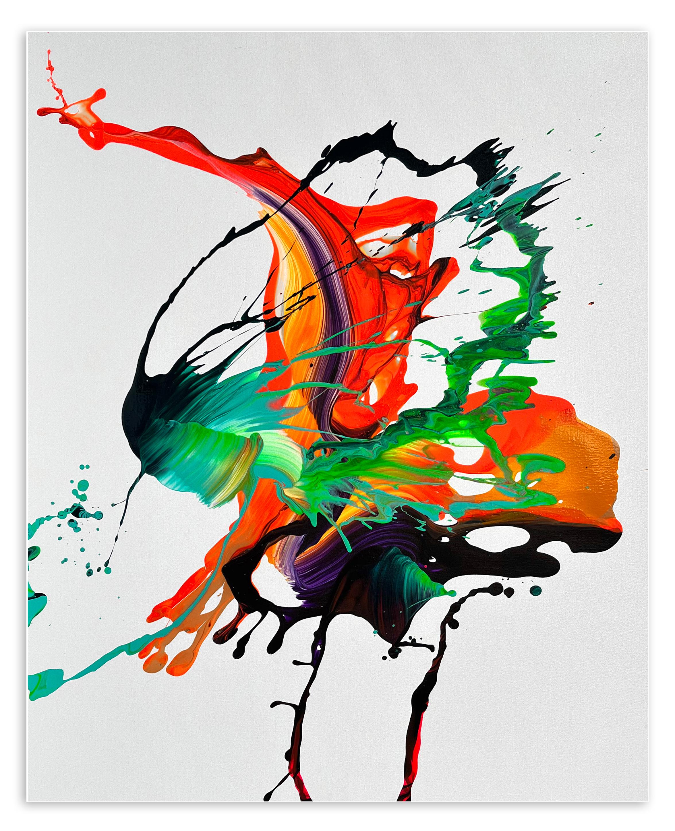 Abstract Painting di Nikolaos Schizas - Dubbi (Pittura astratta)