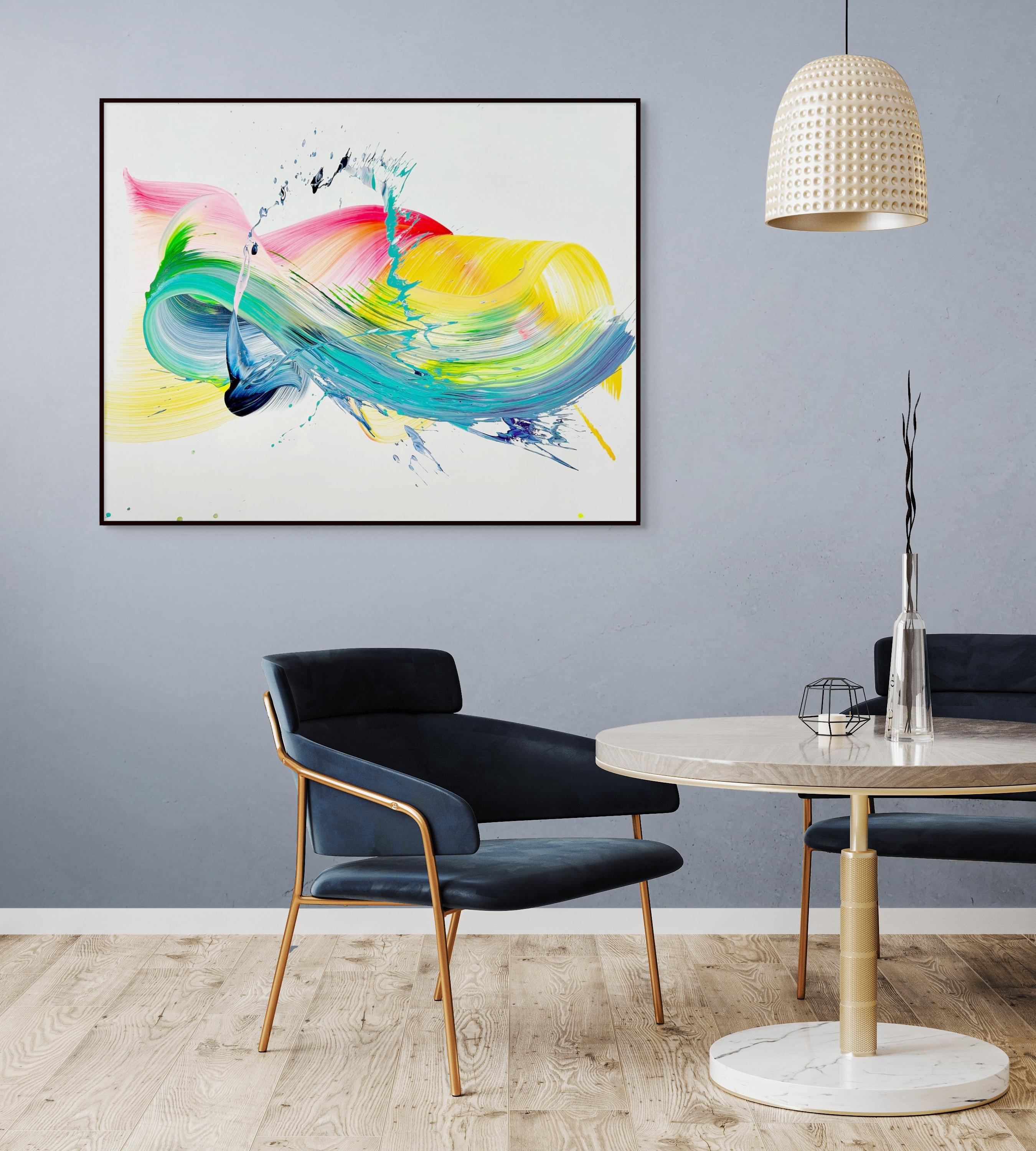 Echo bloom (Abstract Painting) For Sale 2