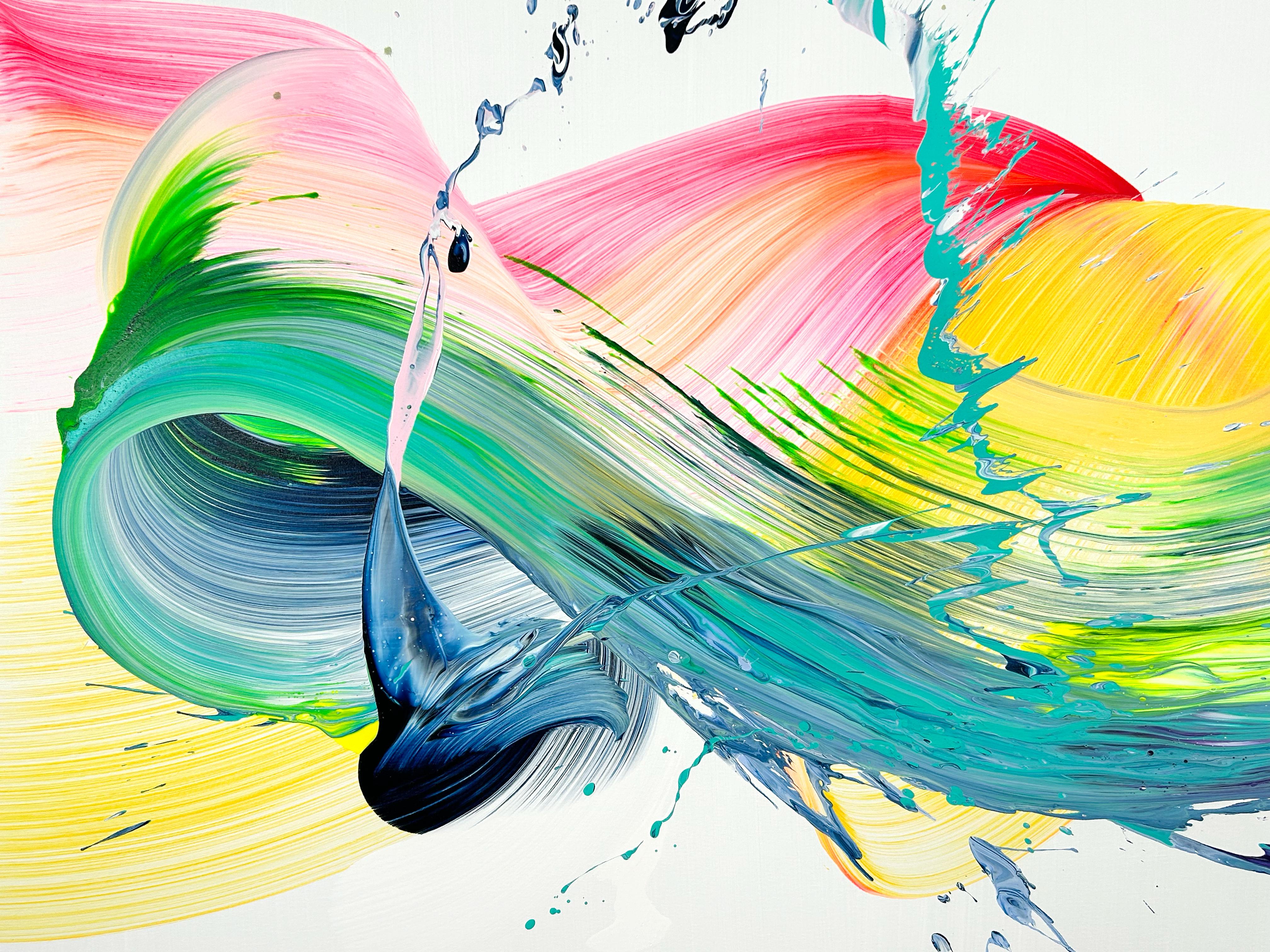 Echo bloom (Abstract Painting) For Sale 4