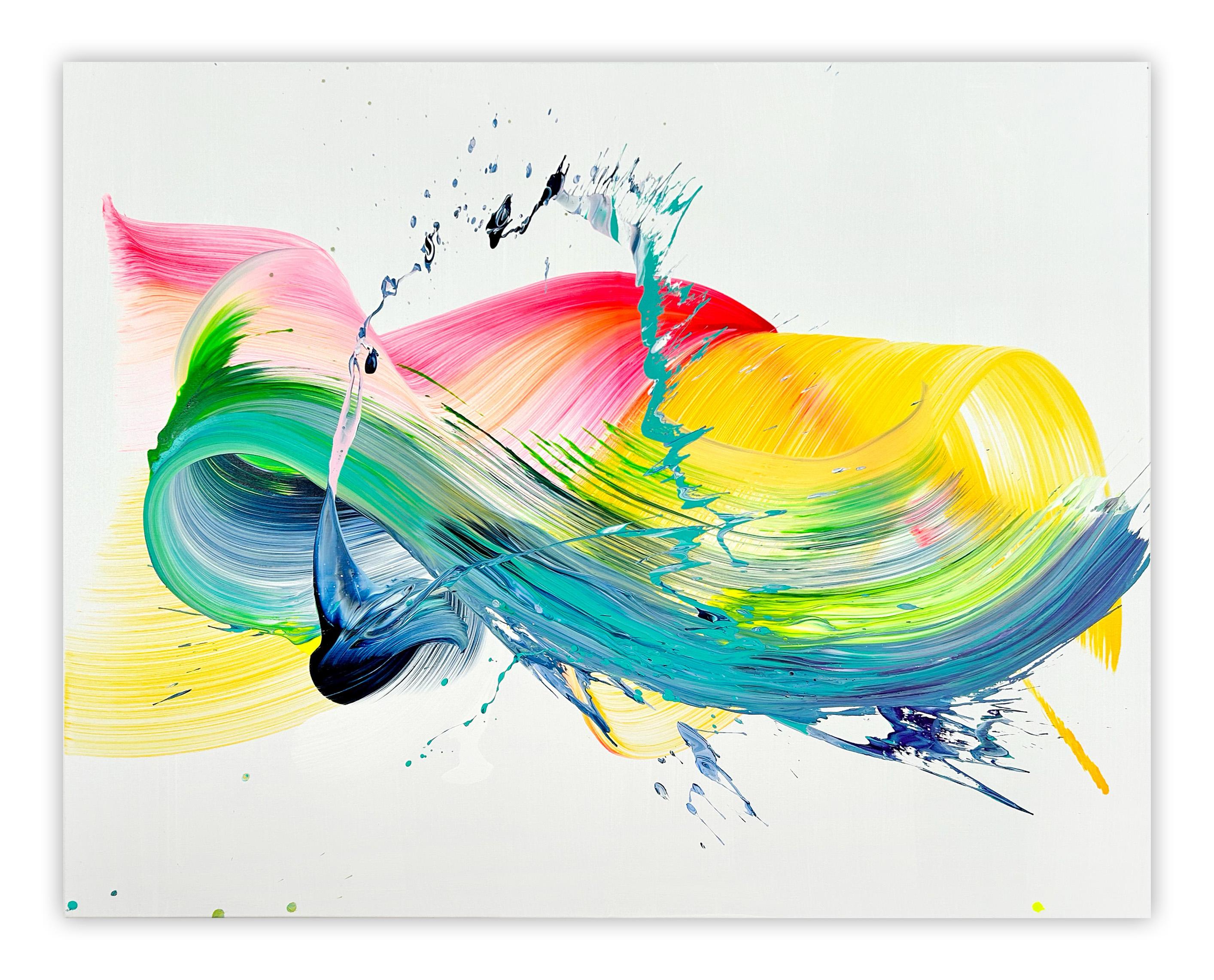 This artwork will be shipped rolled in a dent-resistant tube.
This method is especially safe for large works, and provides lower shipping costs as well.
Rolled works can be easily stretched (for canvas works, i.e. placed onto wooden stretcher bars)