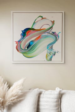 Ecos en la luz (Pintura abstracta)