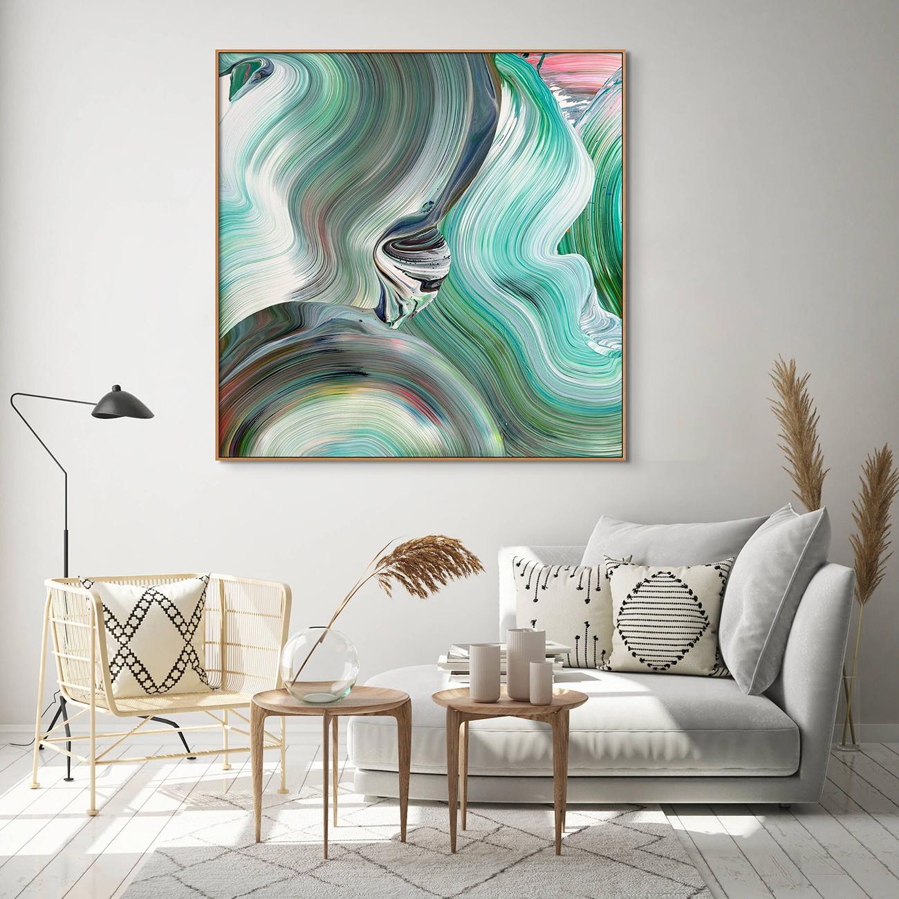 En La Madrugada (Pittura astratta) - Painting Astratto di Nikolaos Schizas