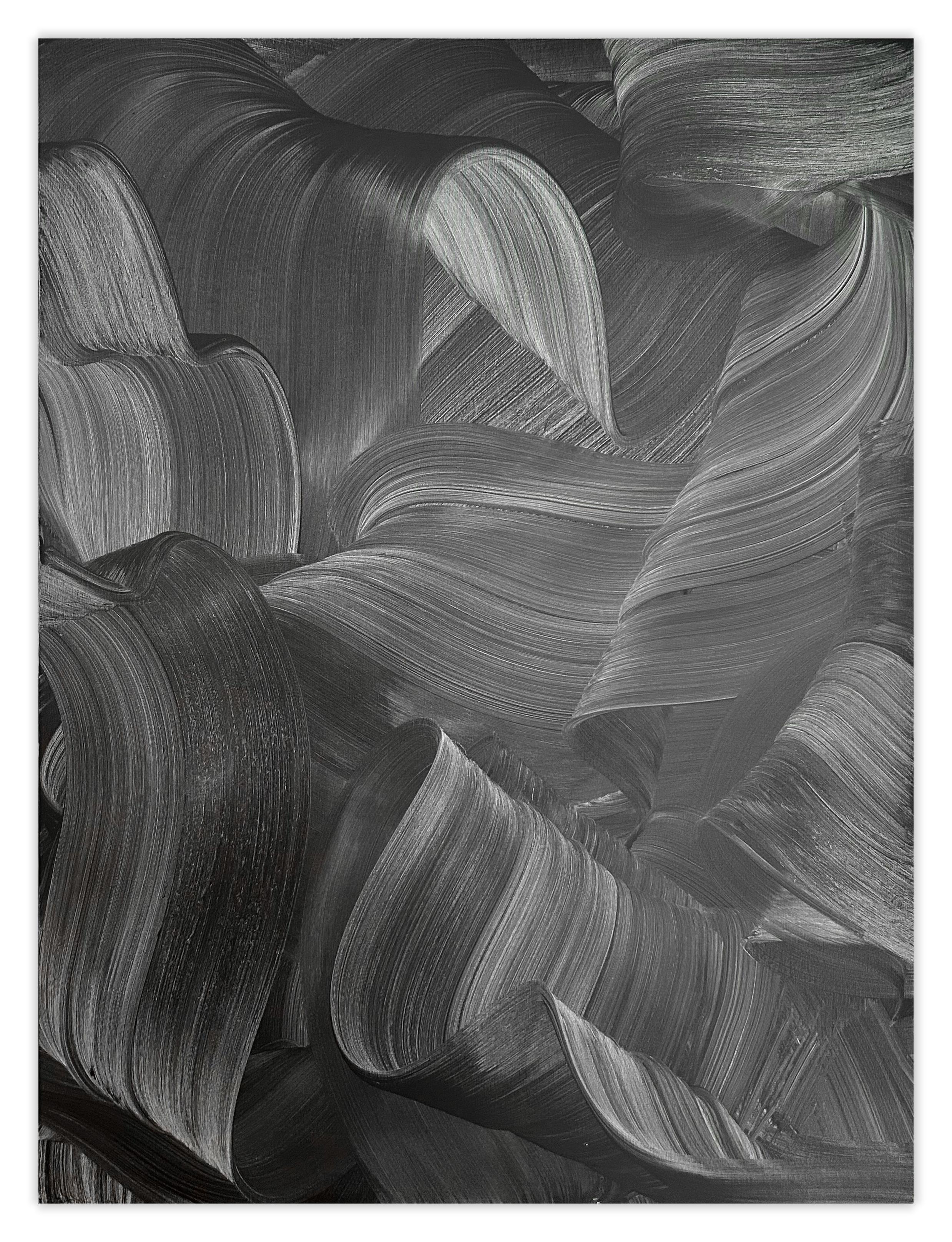 Abstract Painting di Nikolaos Schizas - In onde (Pittura astratta)