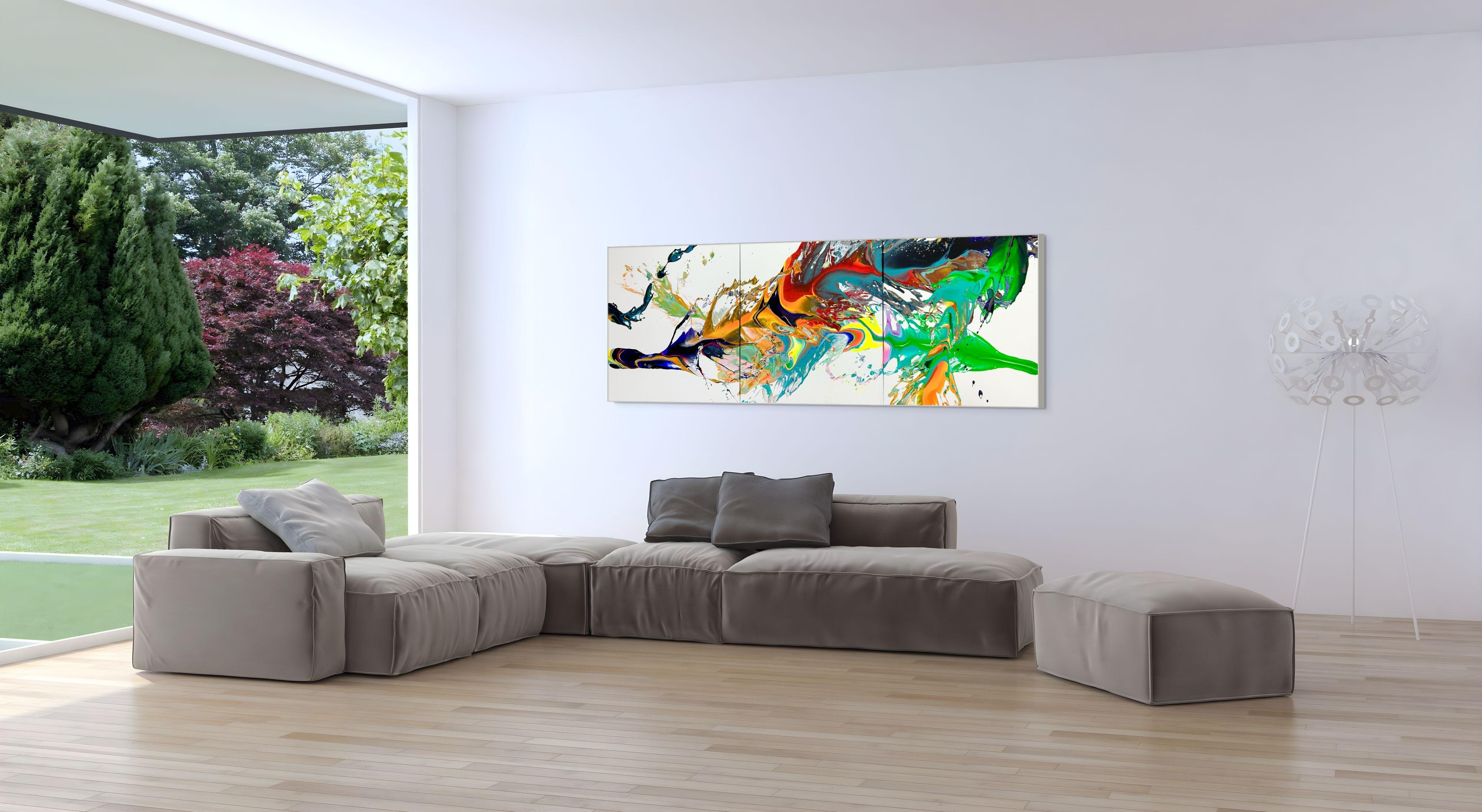 It's not the end of the world (Abstract Painting) For Sale 1