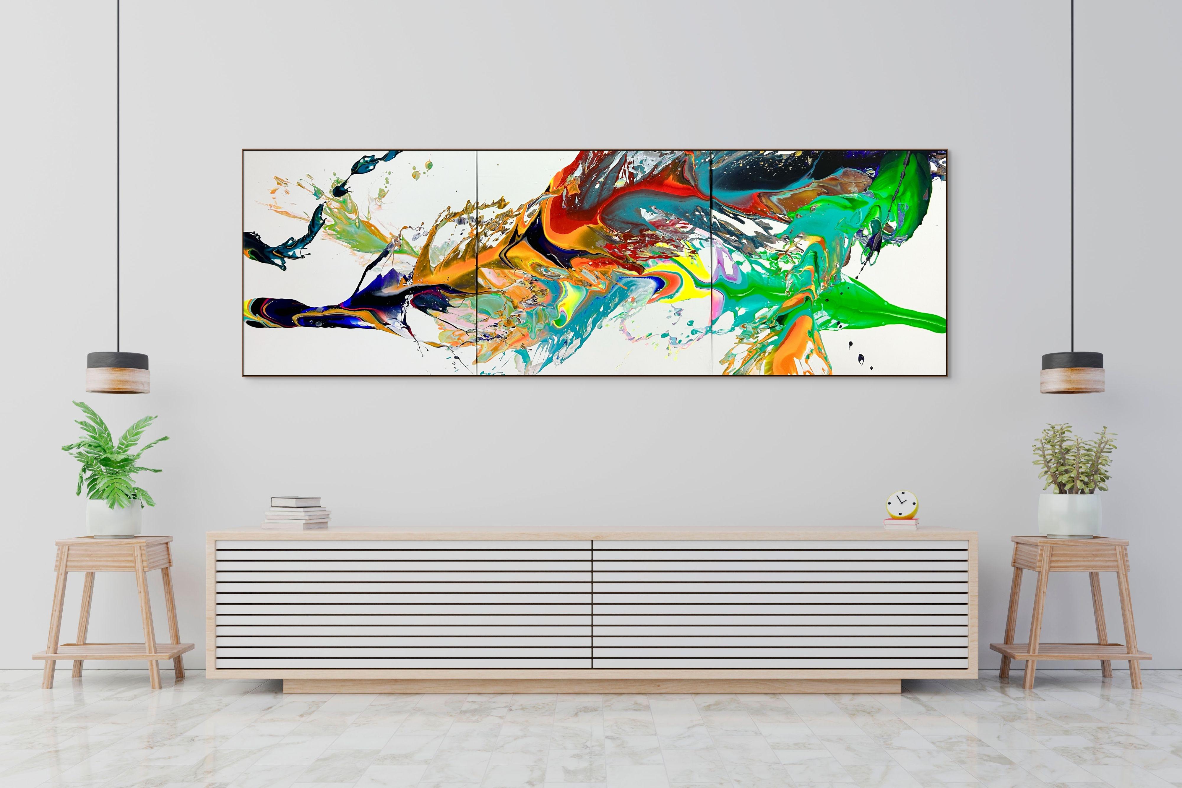 It's not the end of the world (Abstract Painting) For Sale 2