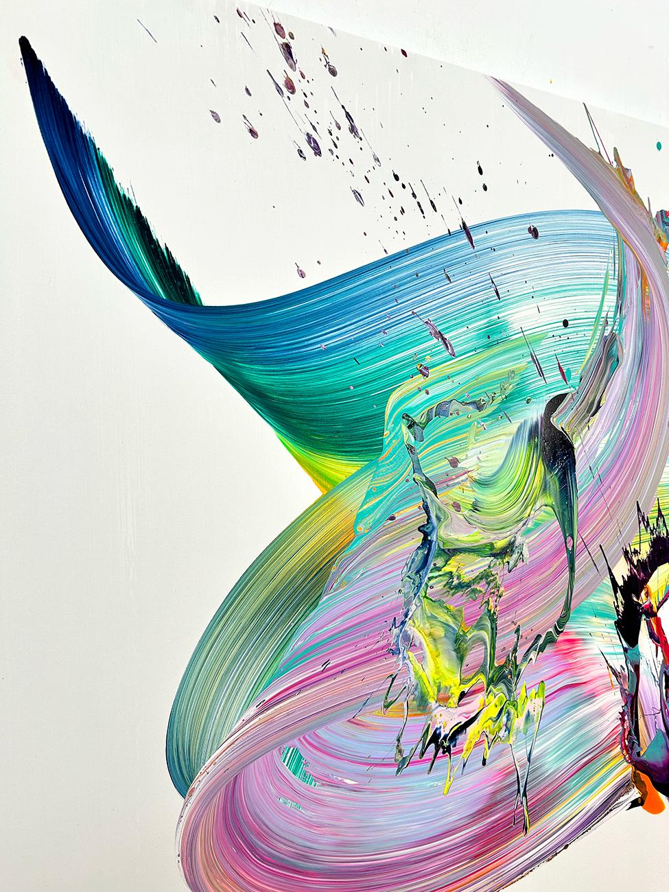 Movimento (pittura astratta)
Acrilico su tela - Senza cornice

Questa opera d'arte verrà spedita arrotolata in un tubo resistente alle ammaccature.
Questo metodo è particolarmente sicuro per le opere di grandi dimensioni e consente anche di ridurre