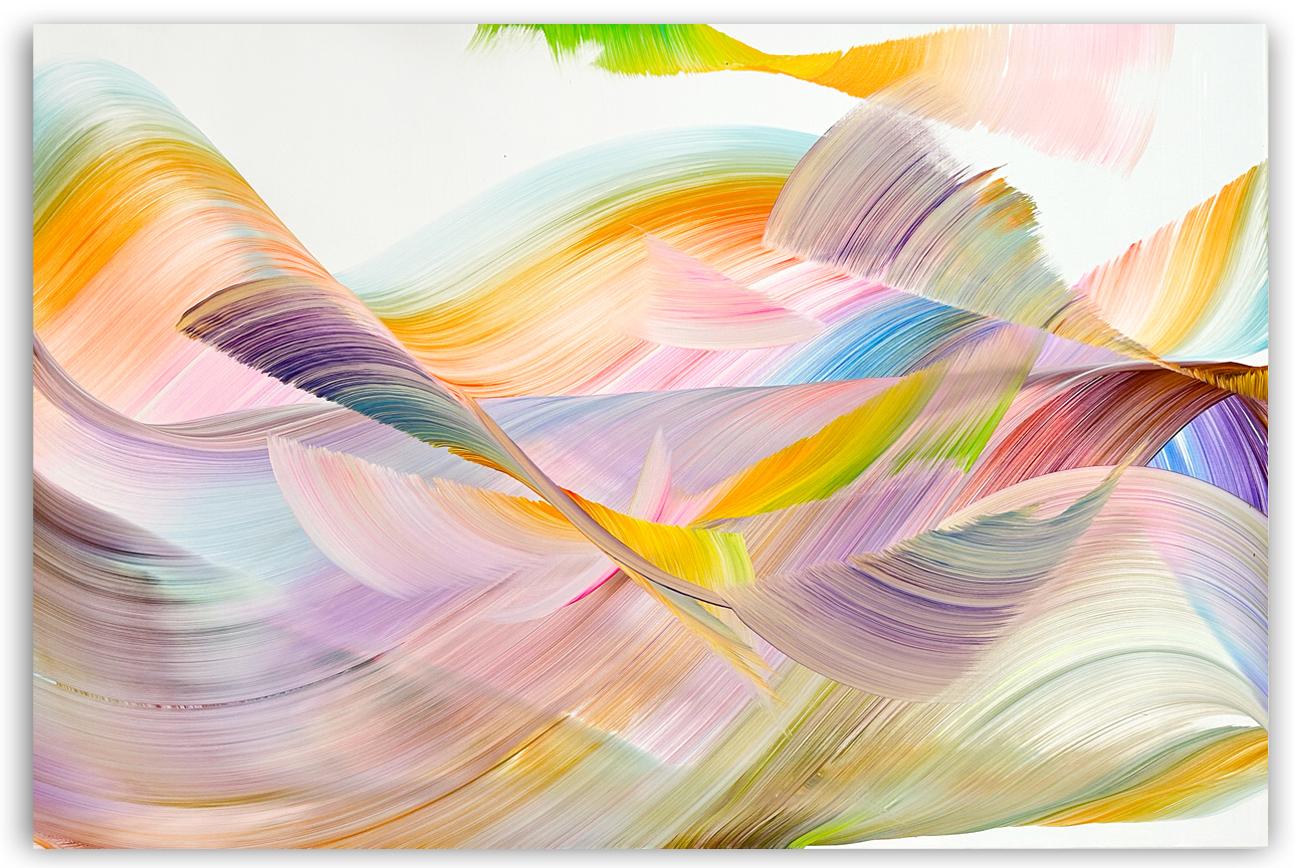 Abstract Painting di Nikolaos Schizas - Il mio mondo sognante (pittura astratta)