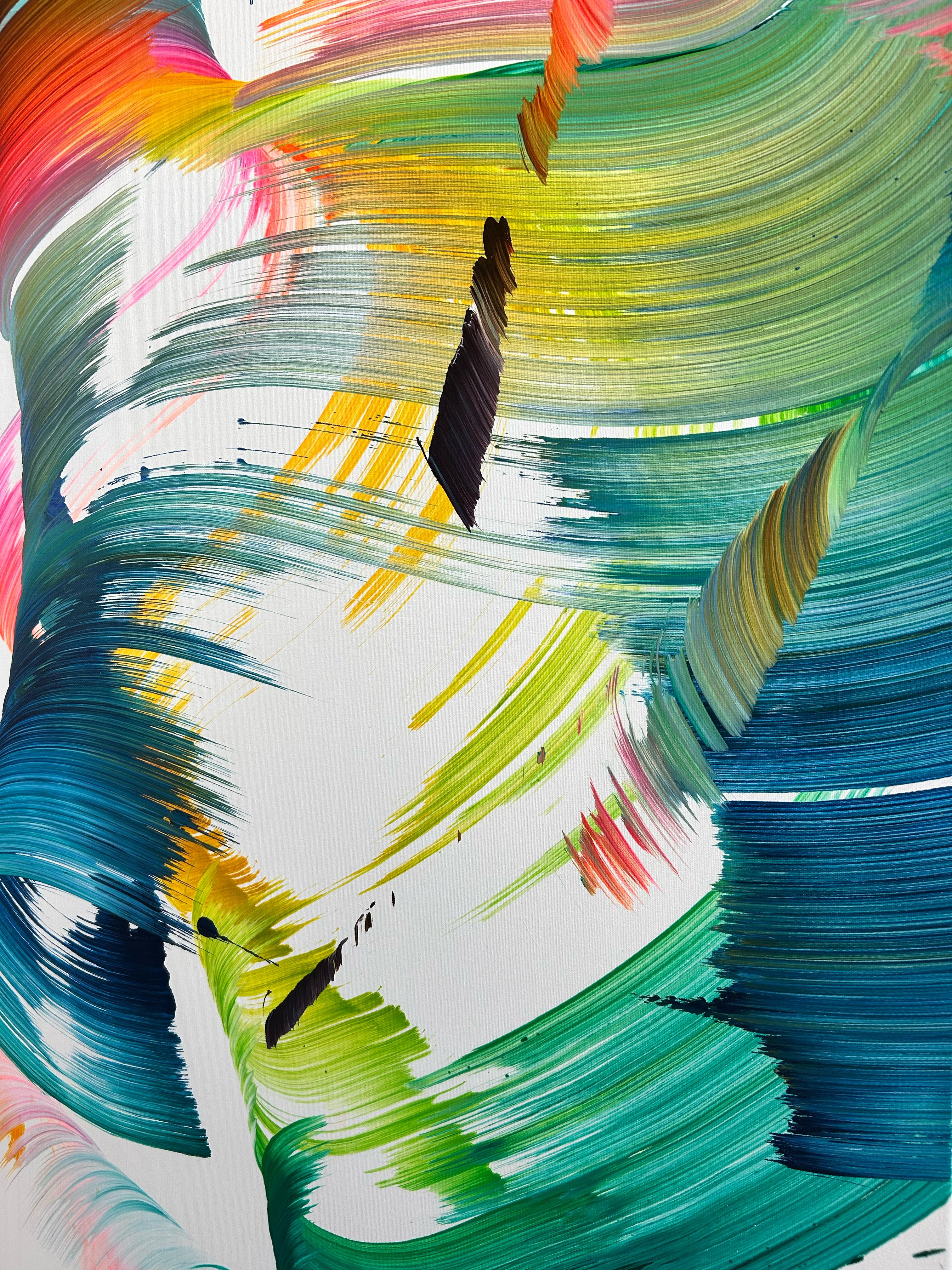 Neben dir (Abstrakte Malerei) im Angebot 1