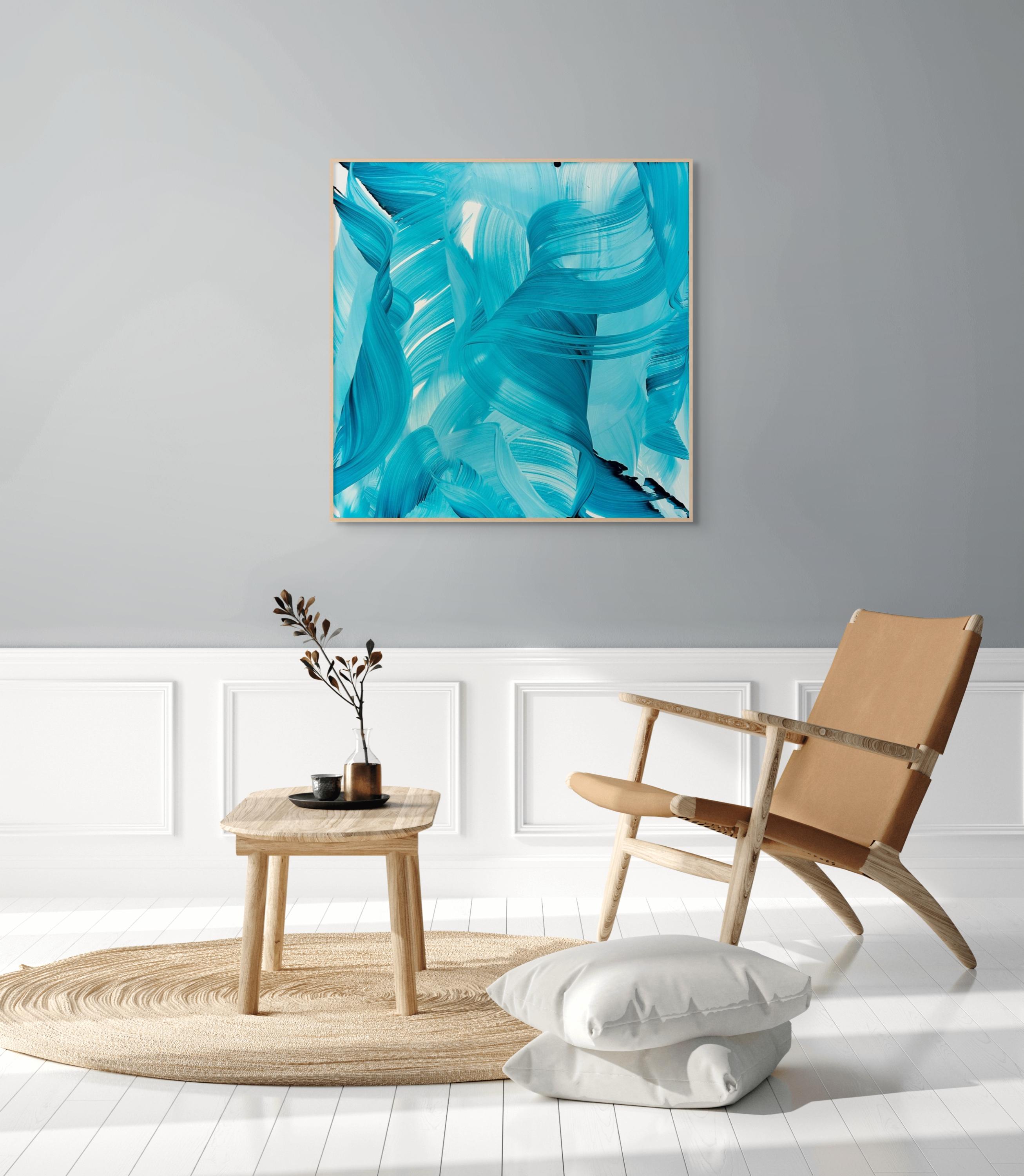 Oceanic serenity (Abstract Painting) For Sale 2