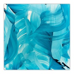 La sérénité océanique (peinture abstraite)