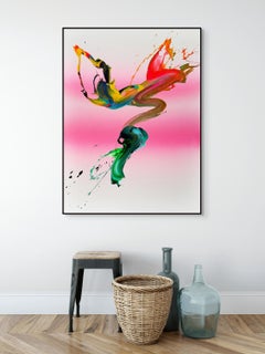 Pink dreams (Abstract Painting)