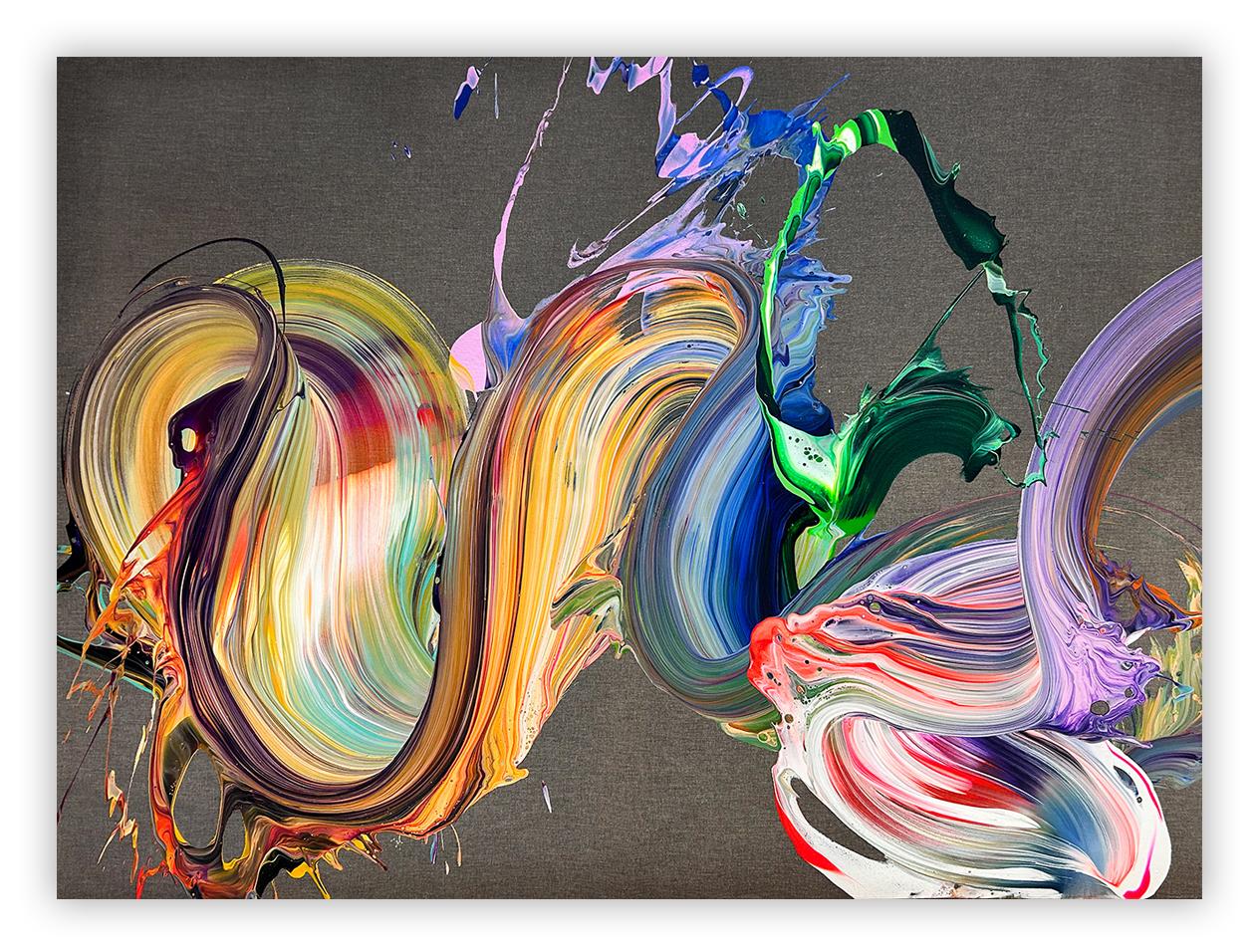 Abstract Painting di Nikolaos Schizas - Por Favor (Pittura astratta)