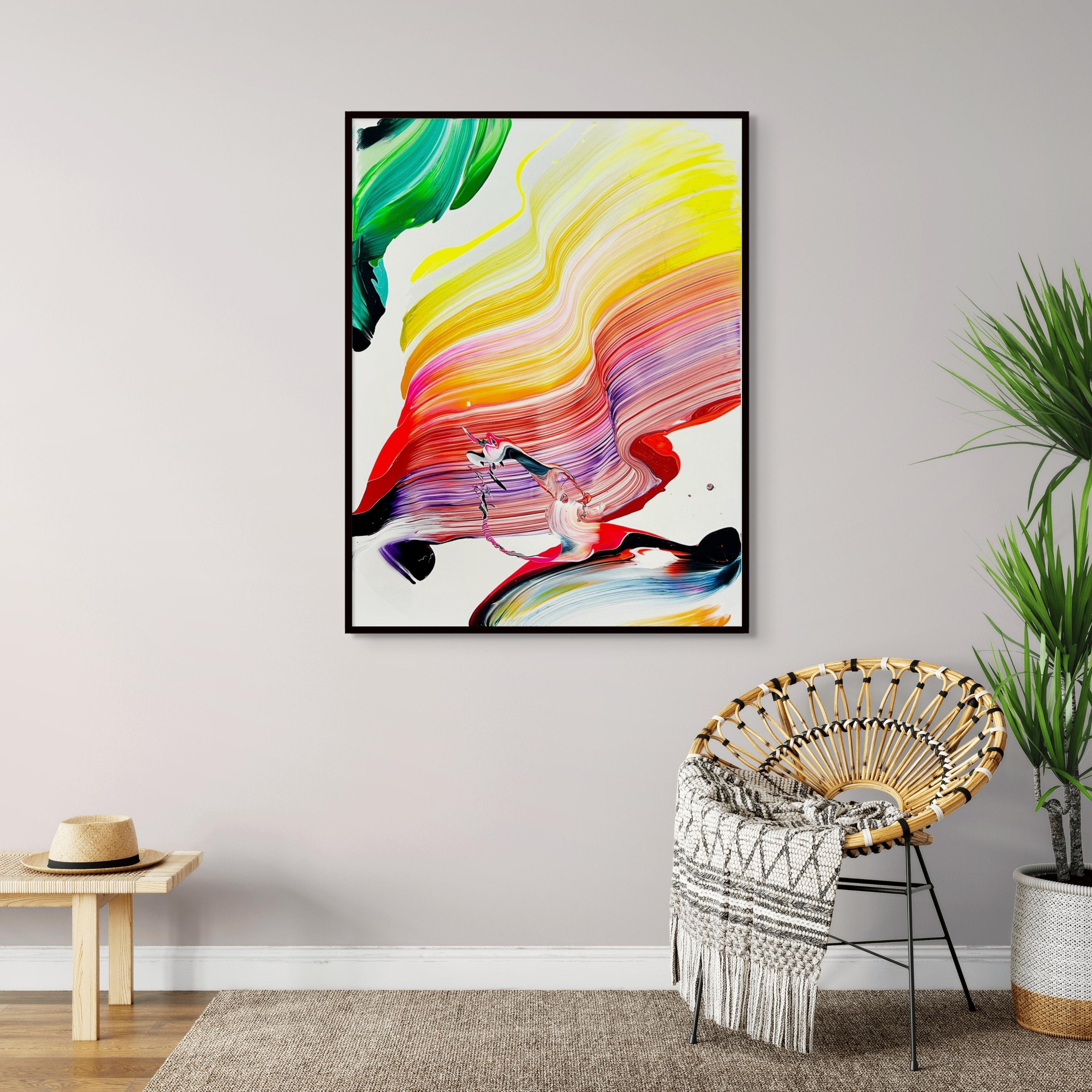 Prophecy (Abstract Painting) For Sale 2