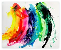 Used Rainbow (Abstract painting)
