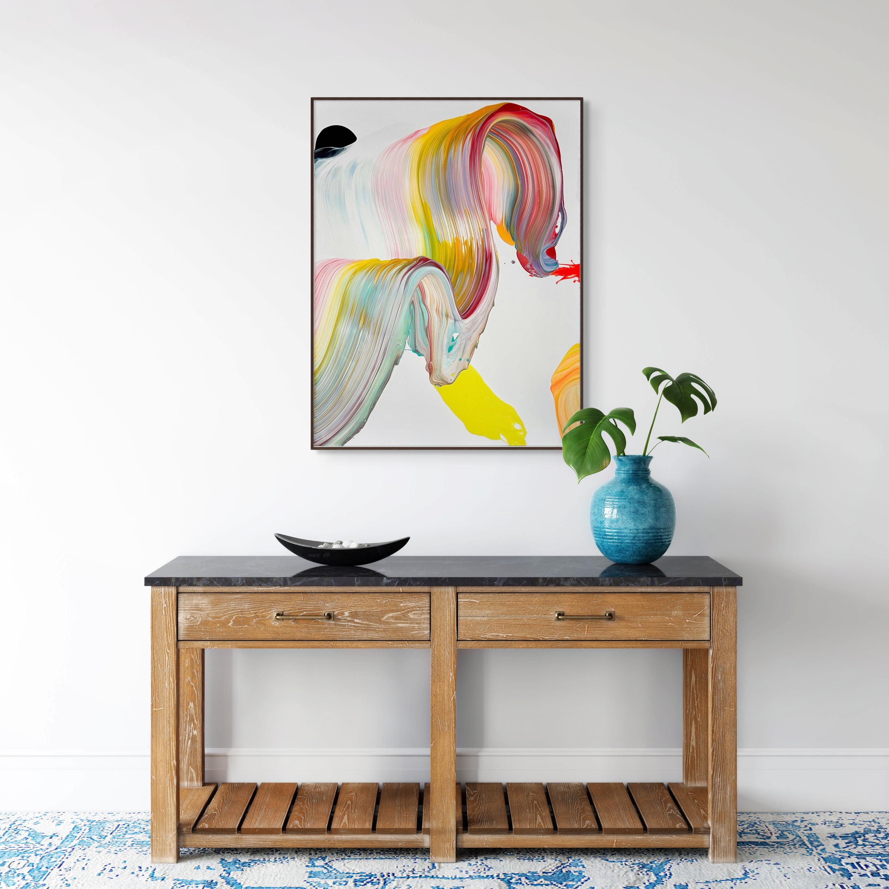 Sacred silence (Abstract Painting) For Sale 2