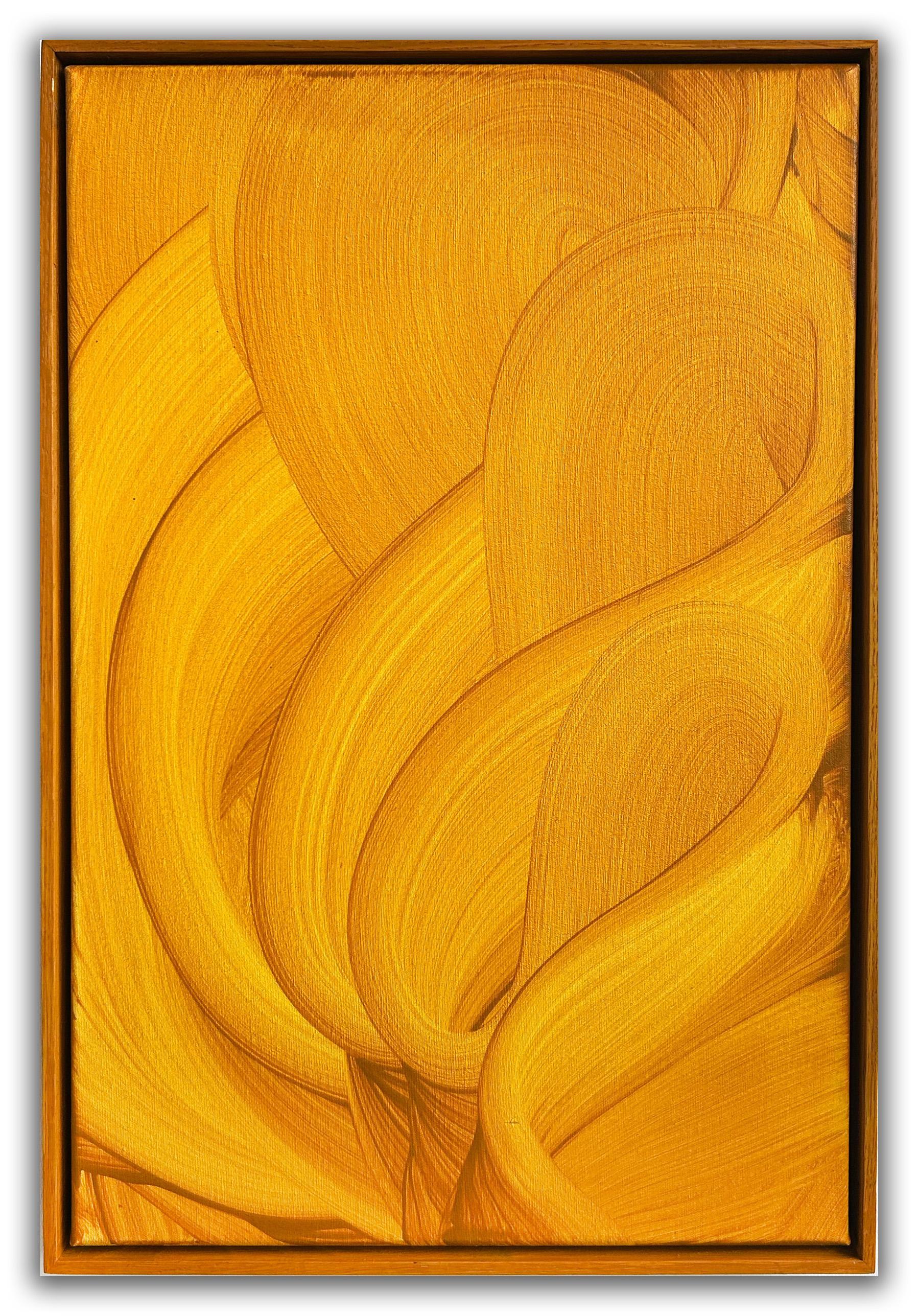 Size without the frame: 70 x 50 cm (27,55 x 19,68 in)
Size including the frame: 72 x 52 cm (28,35 x 20,47 in)

Barcelona based painter Nikolaos Schizas creates dynamic abstract paintings that radiate with vibrant splashes of color, and communicate a
