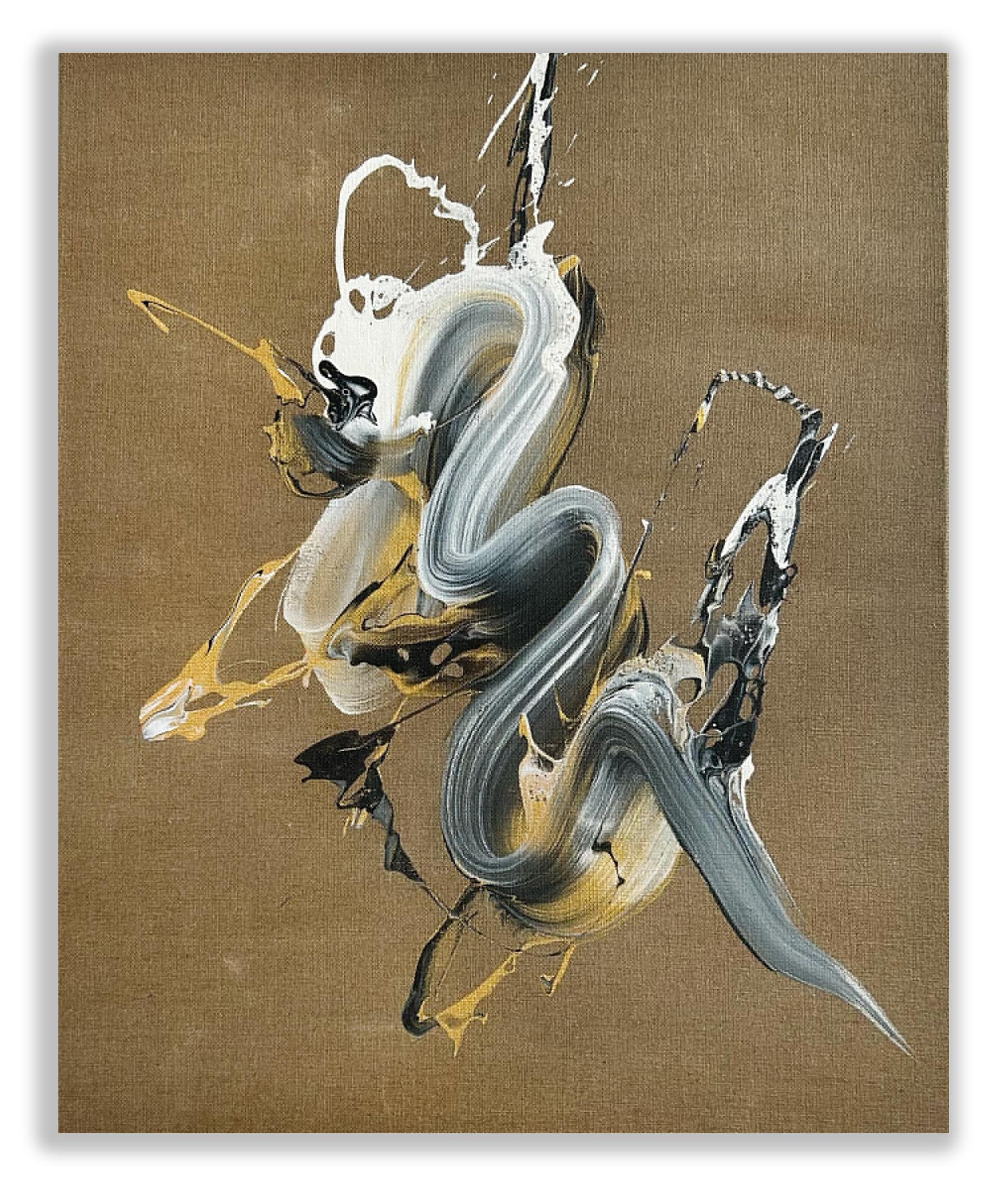 This artwork will be shipped rolled in a dent-resistant tube.
This method is especially safe for large works, and provides lower shipping costs as well.
Rolled works can be easily stretched (for canvas works, i.e. placed onto wooden stretcher bars)