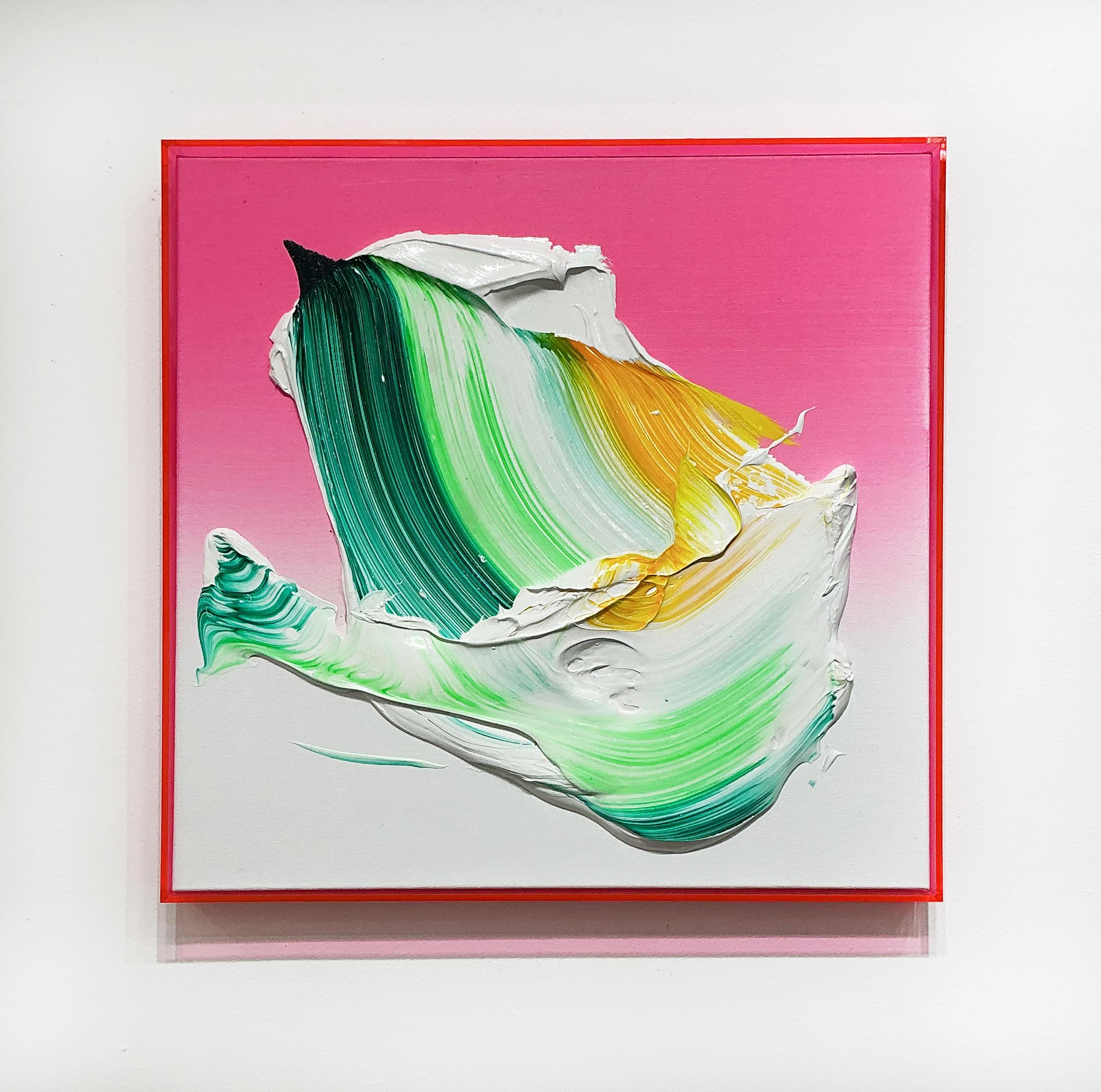 Something Beautiful - Contemporary Painting by Nikolaos Schizas