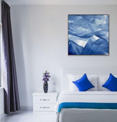 Somewhere in the Aegean Sea (Abstract painting)