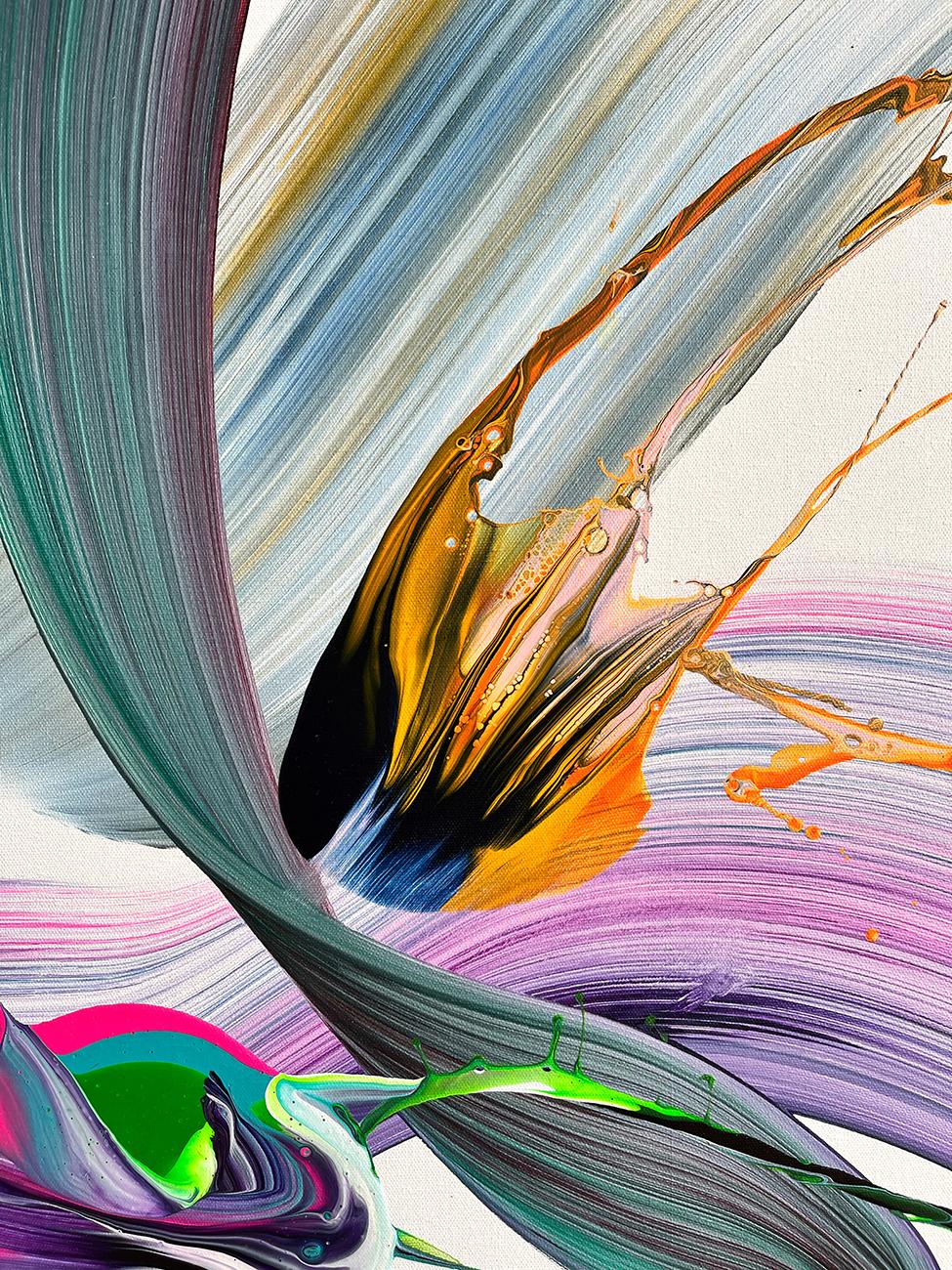 Percorsi surreali (Pittura astratta)
Acrilico su tela - Senza cornice

Questa opera d'arte verrà spedita arrotolata in un tubo resistente alle ammaccature.
Questo metodo è particolarmente sicuro per le opere di grandi dimensioni e consente anche di