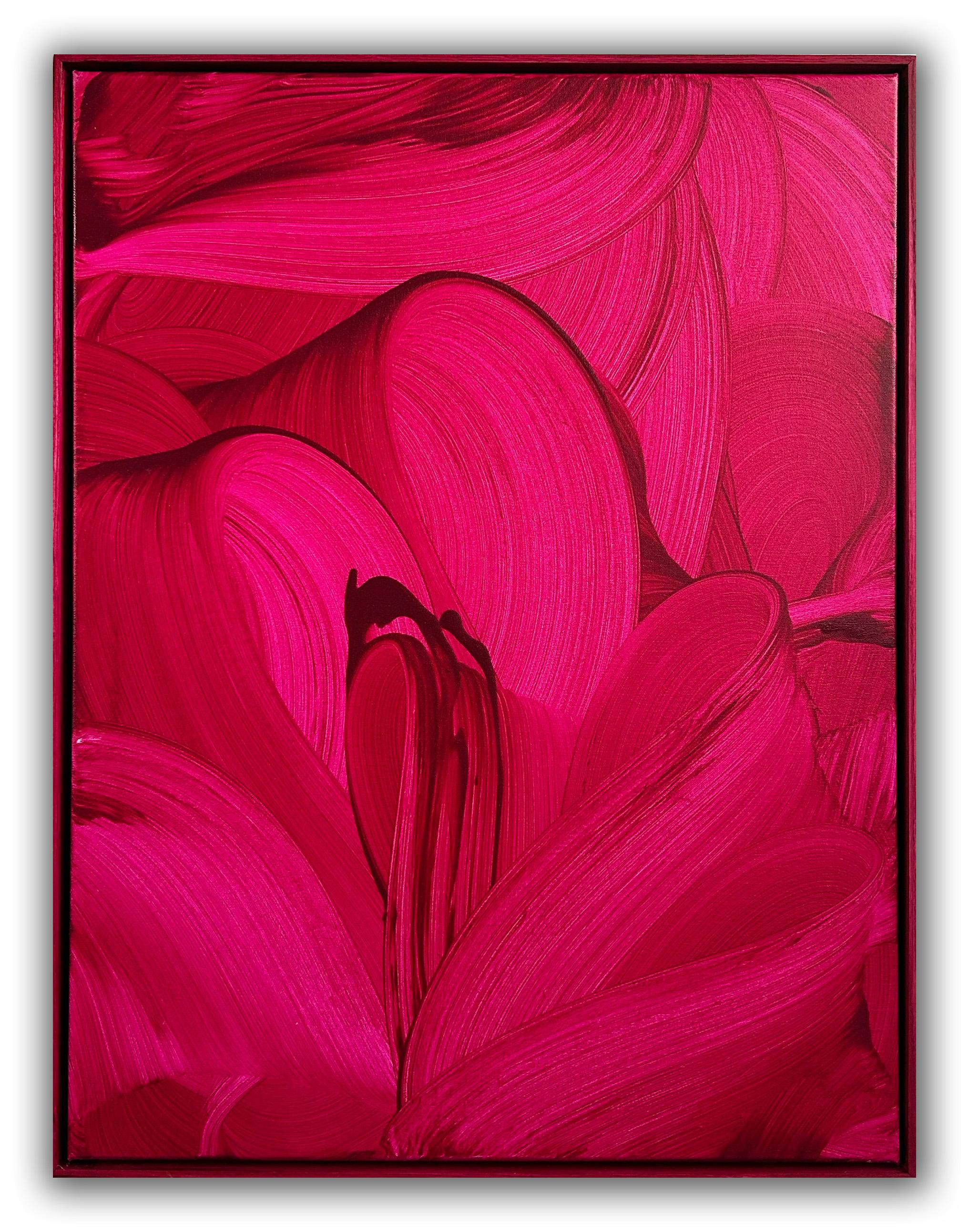 Size without the frame: 80 x 60 cm (31,49 x 23,62 in)
Size including the frame: 82 x 62 cm (32,28 x 24,41 in)

Barcelona based painter Nikolaos Schizas creates dynamic abstract paintings that radiate with vibrant splashes of color, and communicate a