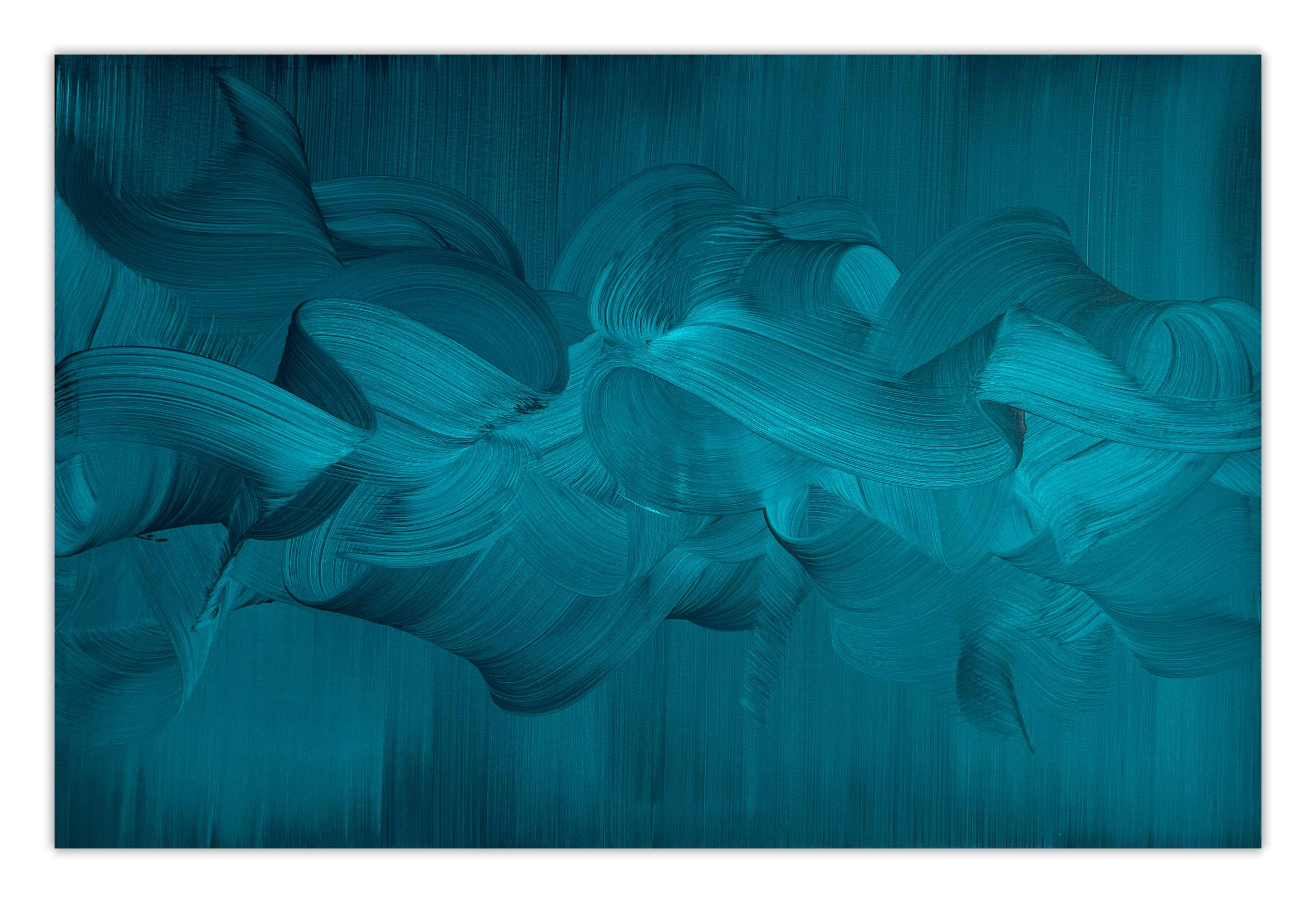 The silence under the water ( Abstract Painting)
