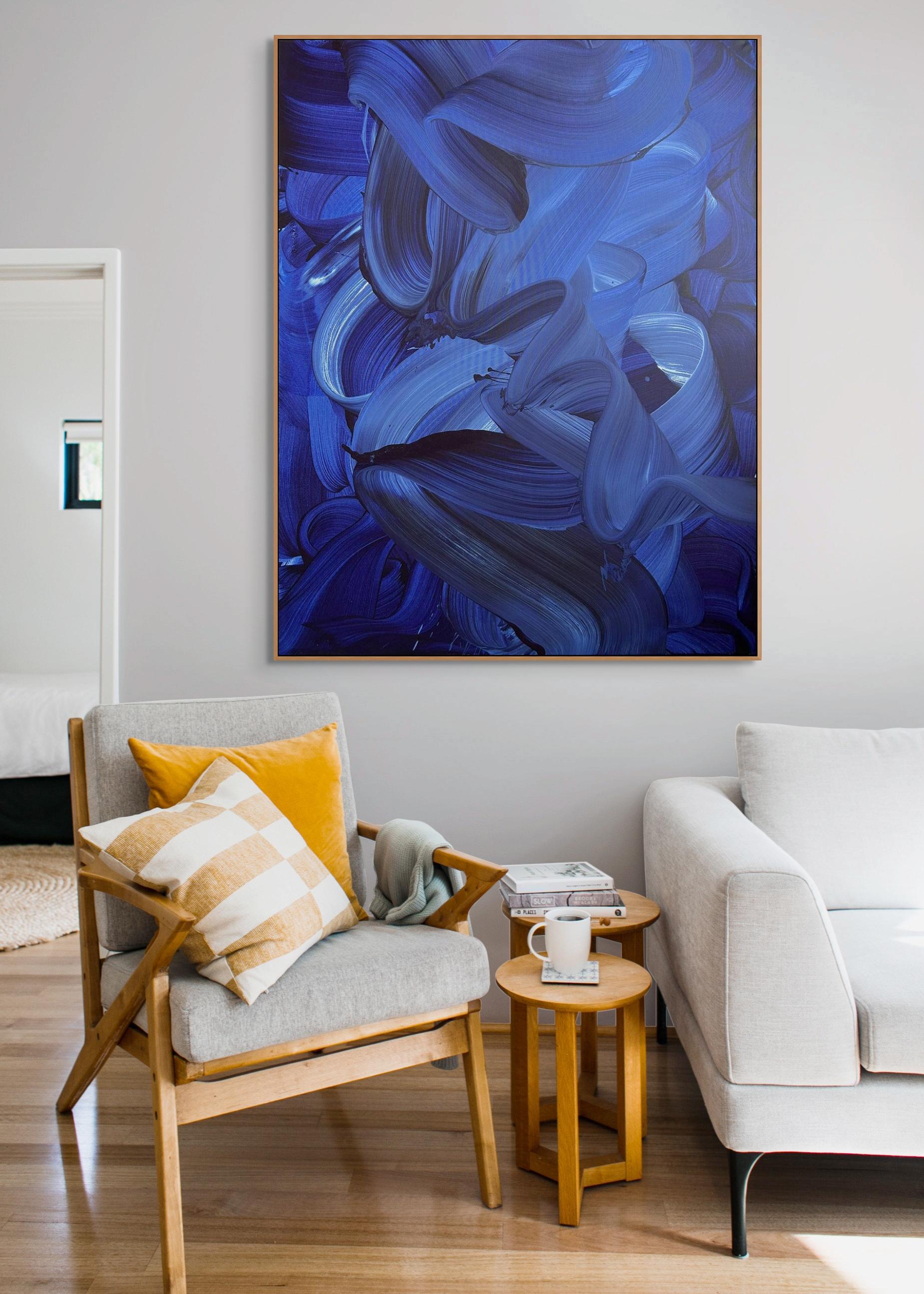The waves have heard of you (Abstract painting)
Acrylic on canvas — Unframed
This work is exclusive to IdeelArt.

This artwork will be shipped rolled in a dent-resistant tube.
This method is especially safe for large works, and provides lower