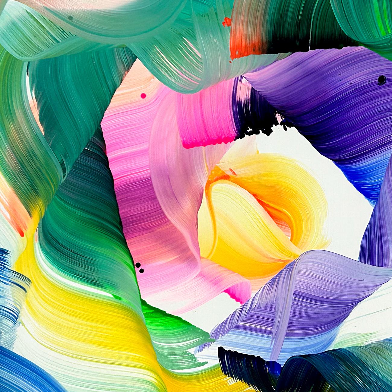 Time Will Tell (Pittura astratta)
Acrilico su tela grezza - Senza cornice

Questa opera d'arte verrà spedita arrotolata in un tubo resistente alle ammaccature.
Questo metodo è particolarmente sicuro per le opere di grandi dimensioni e consente anche