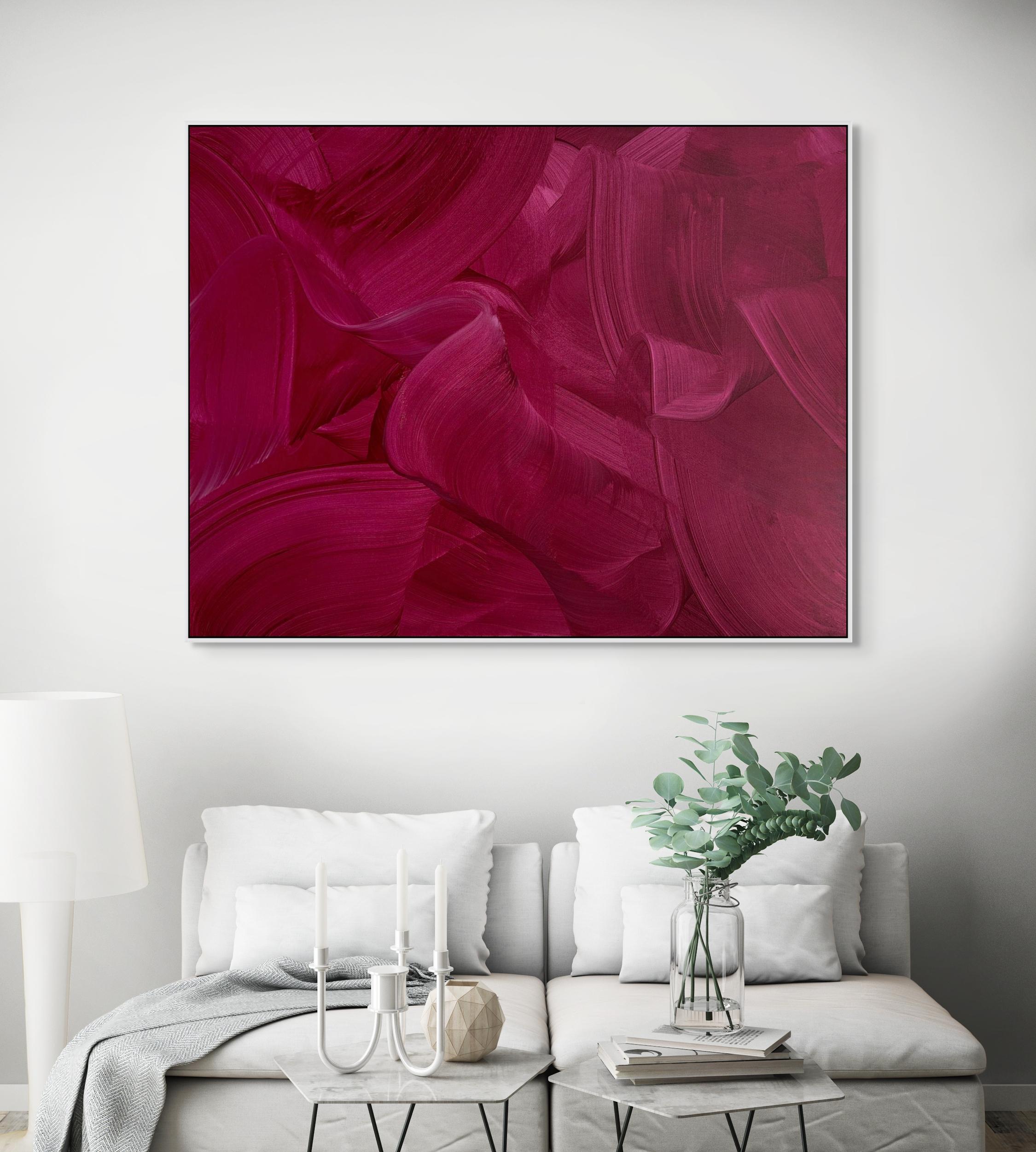 Velvet embrace (Abstract Painting) For Sale 2