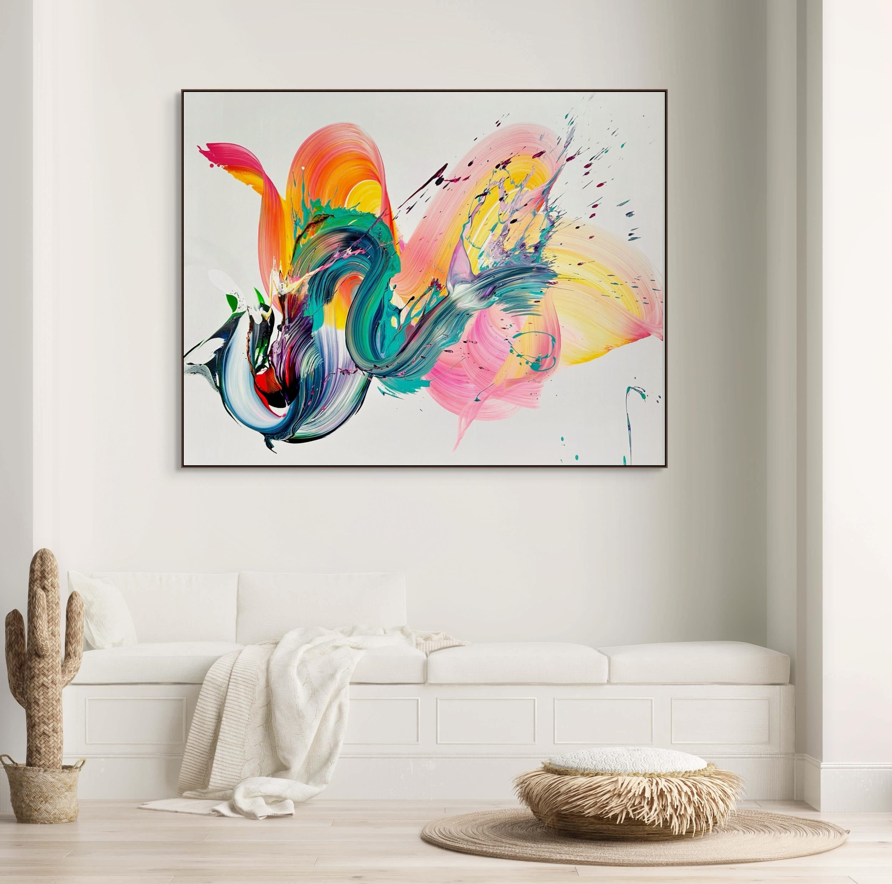 Visions (Abstract Painting) For Sale 1