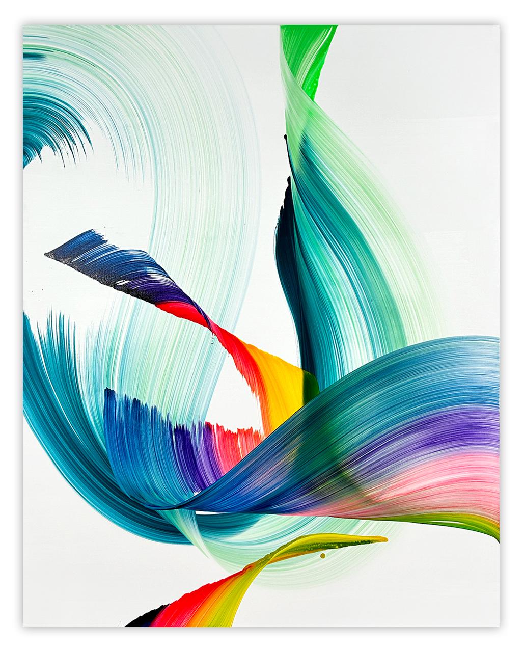 Abstract Painting di Nikolaos Schizas - Vuelvo Al Marli (Pittura astratta)
