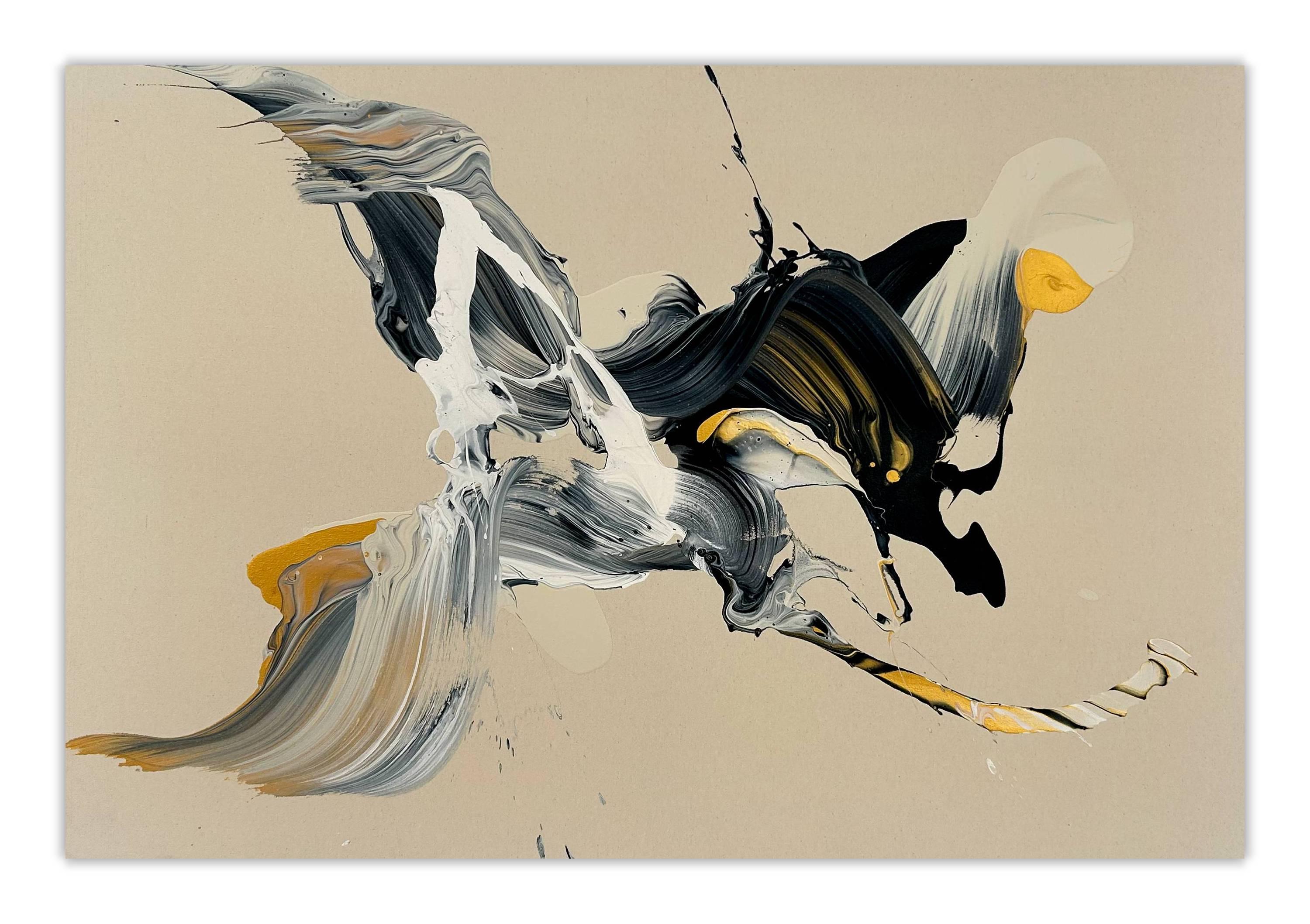 Abstract Painting de Nikolaos Schizas - Observándote (Pintura Abstracta)