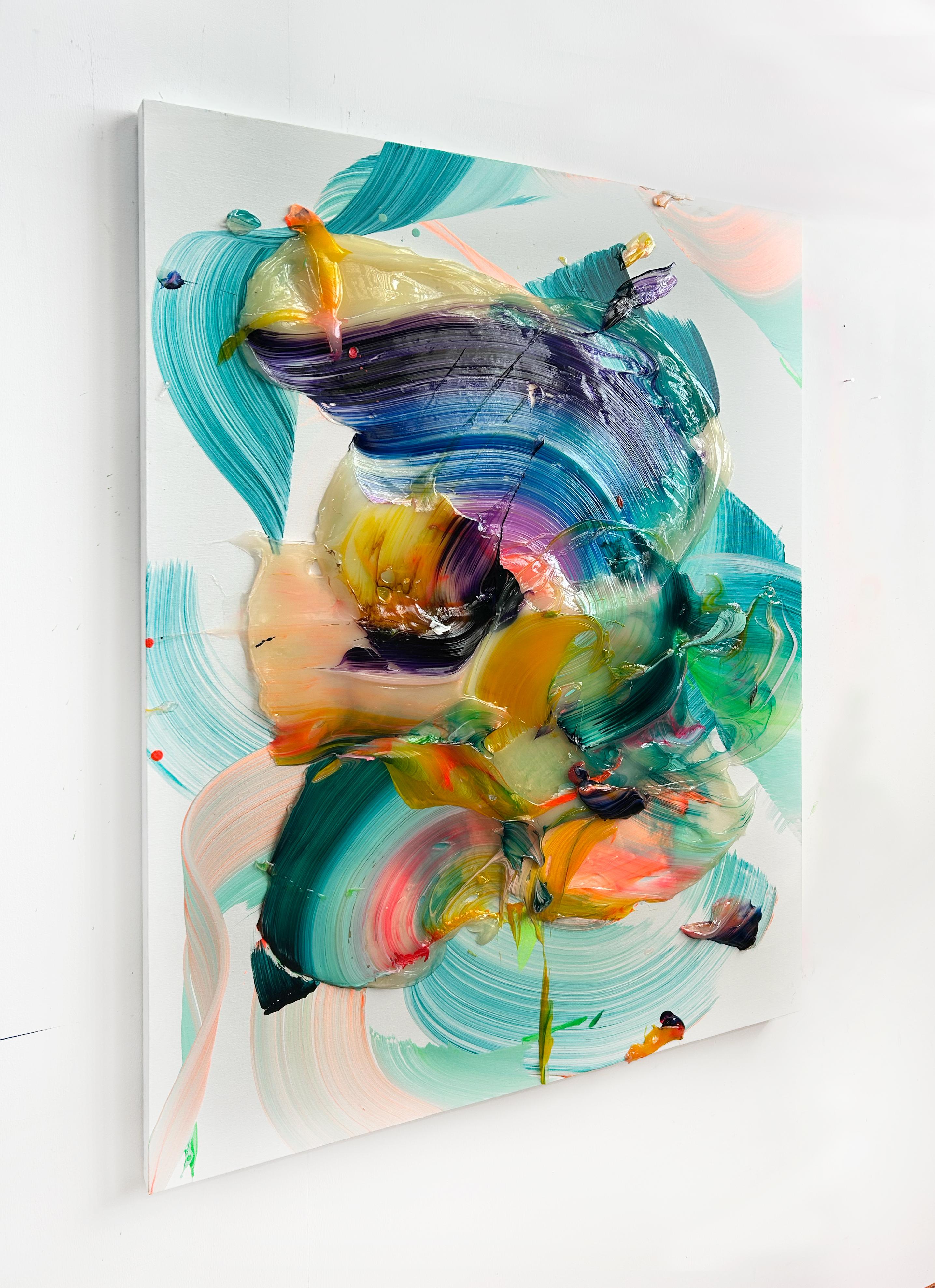 Worries (Abstract Painting) For Sale 4