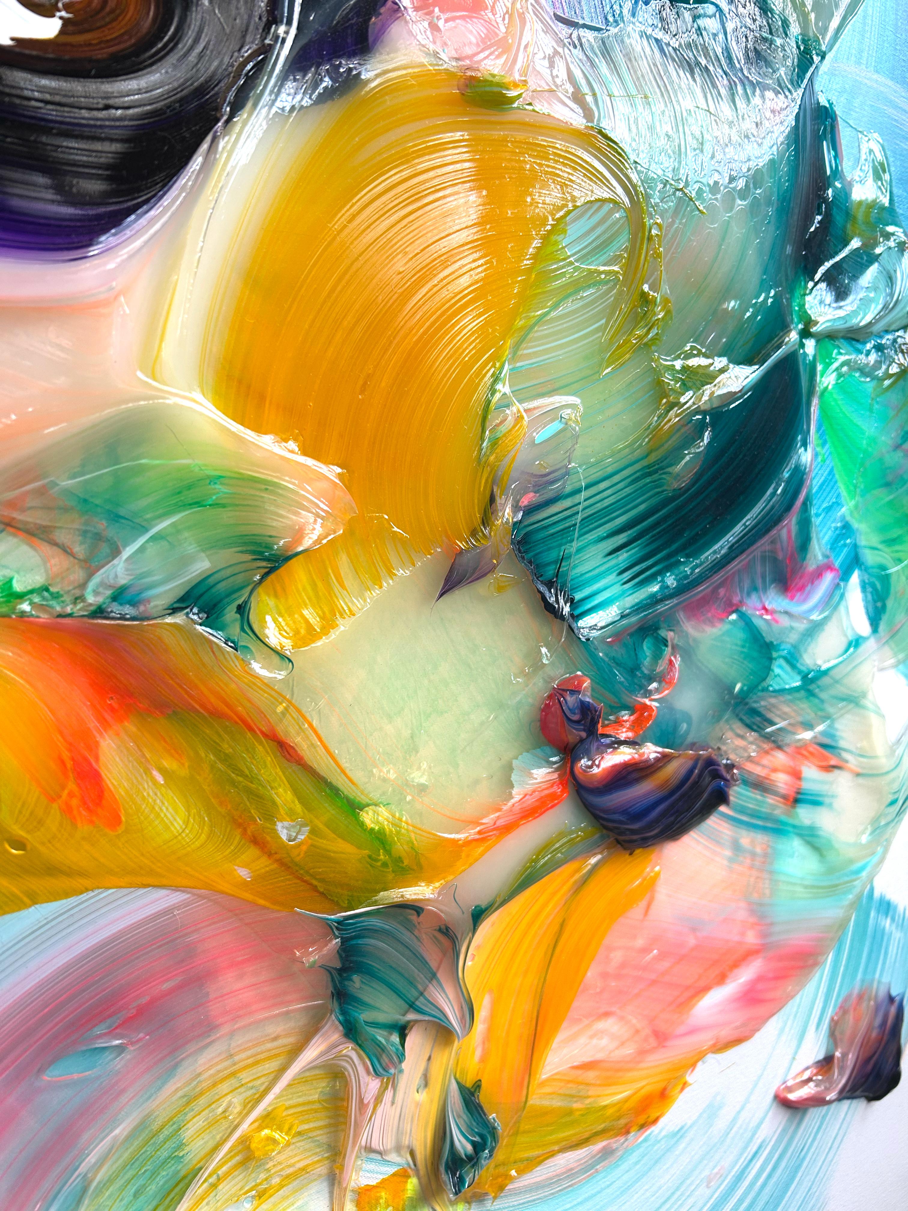 Worries (Abstract Painting) For Sale 5