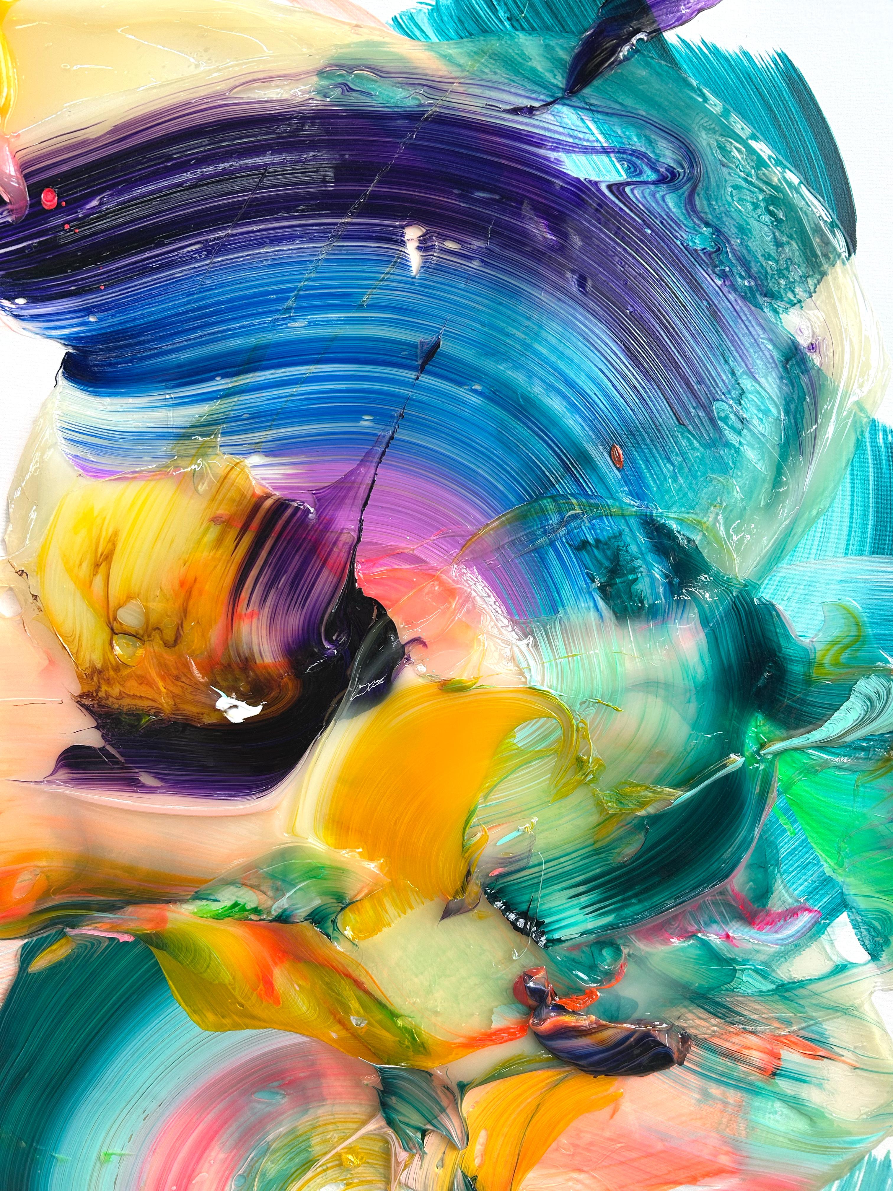 Worries (Abstract Painting) For Sale 7