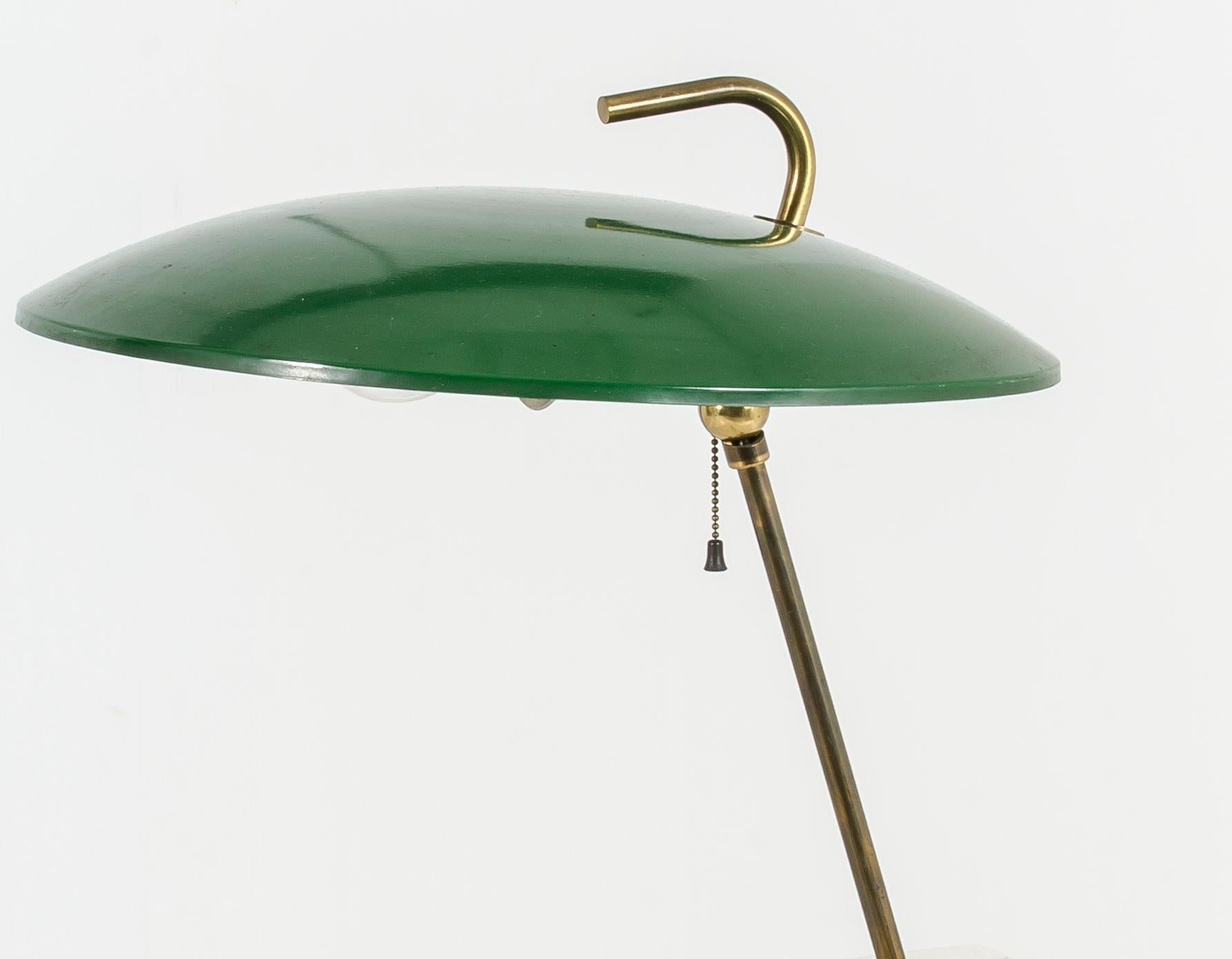 Futurist Nikolay Diulgheroff Adjustable Table Lamp, 1938