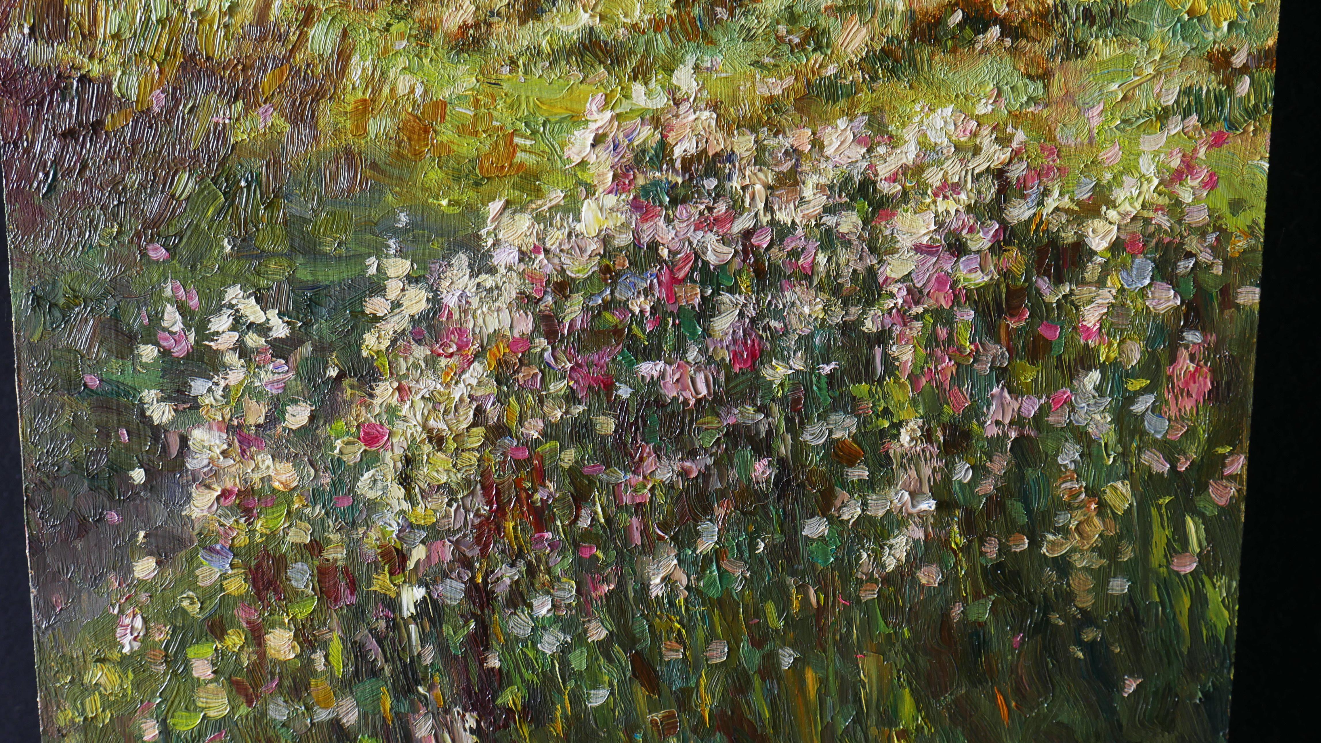 Herbstherbs 1 – impressionistische Landschaft, Gemälde im Angebot 1