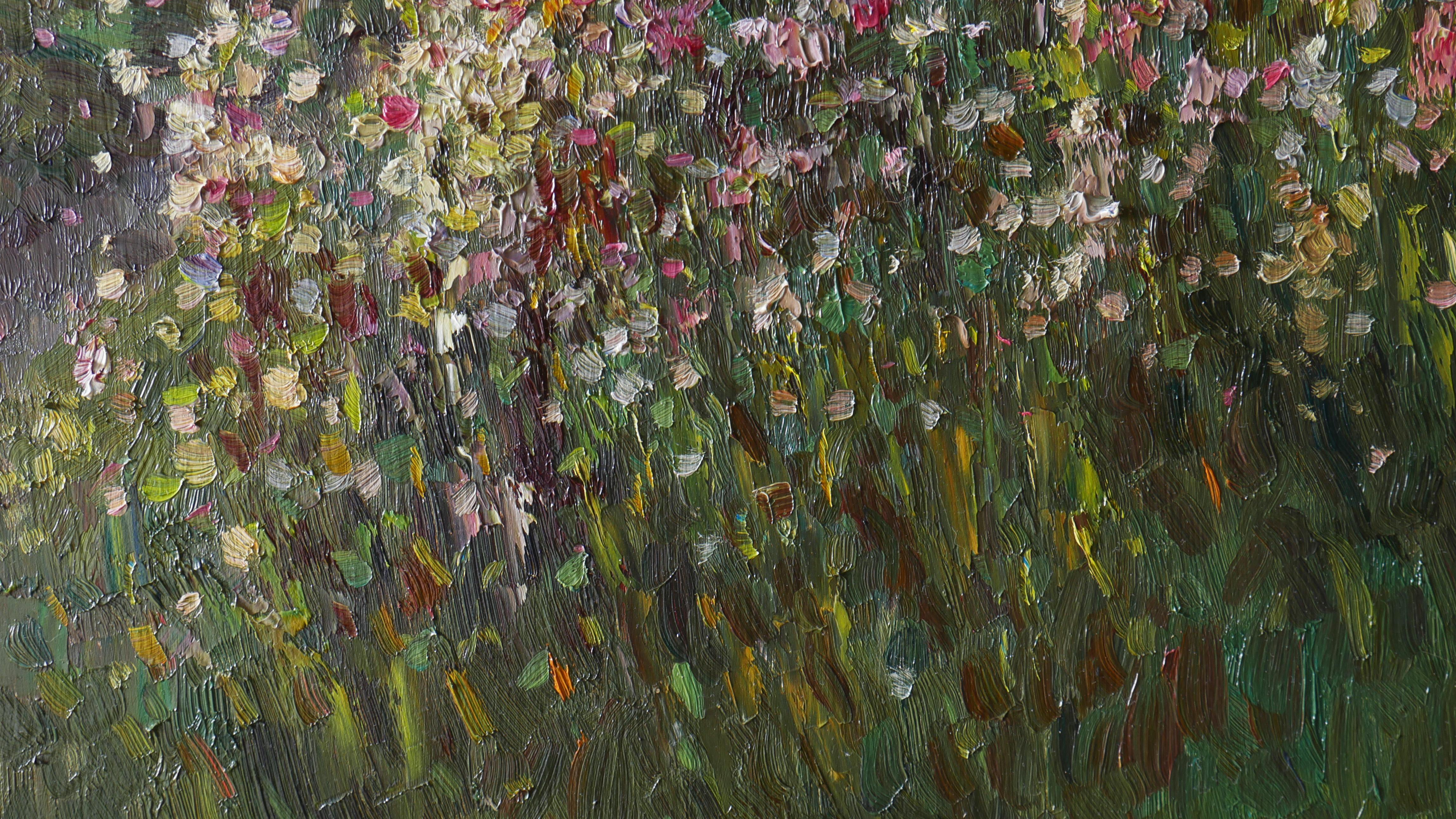Herbstherbs 1 – impressionistische Landschaft, Gemälde im Angebot 2
