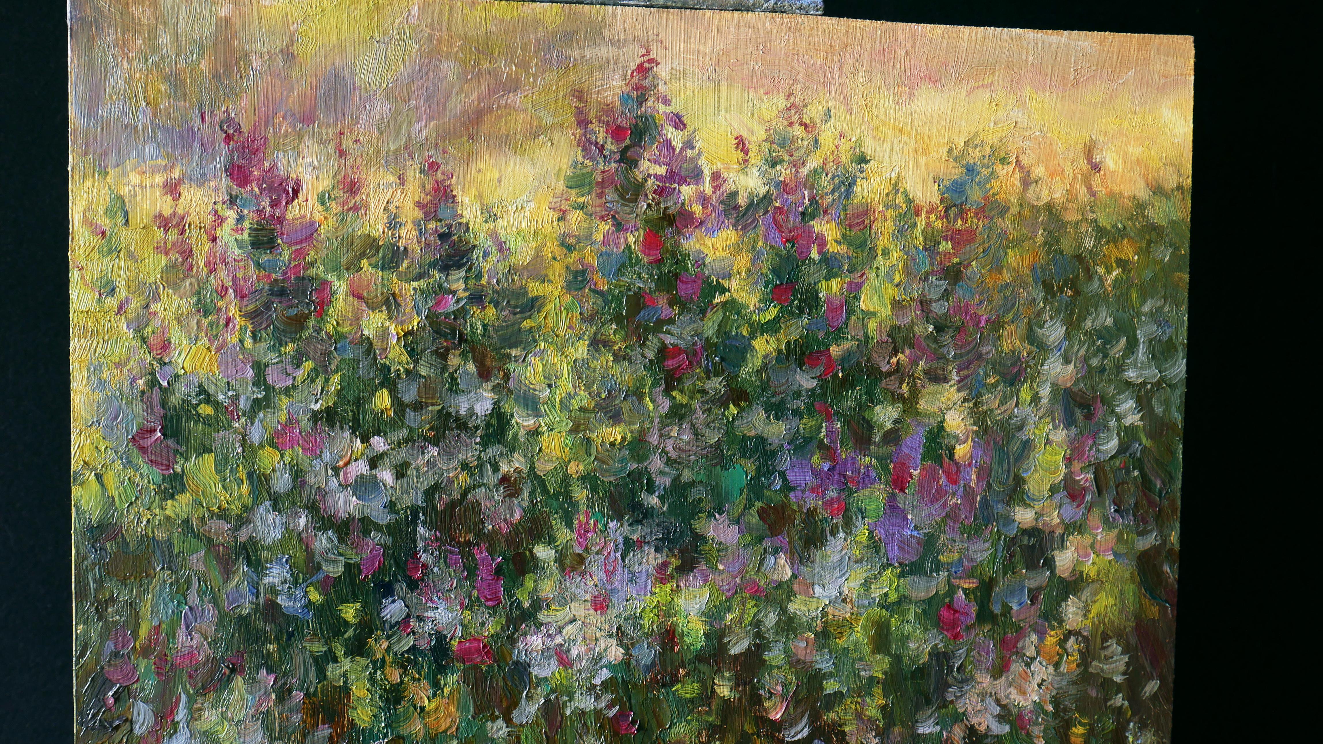 Herbstherbs 2- Impressionistische Landschaft, Gemälde im Angebot 1