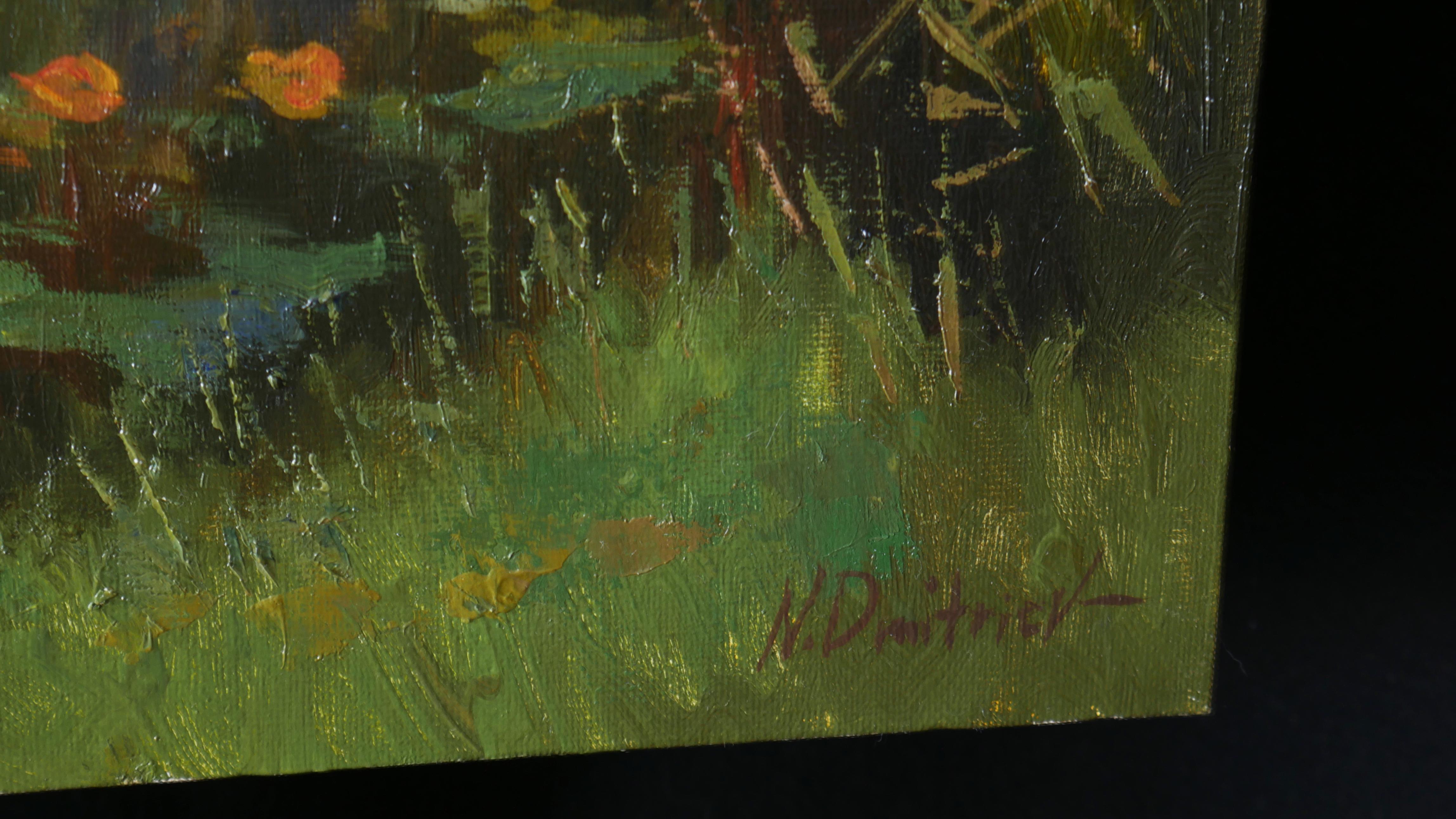 Autumn Mood - pintura de paisaje otoñal en venta 5