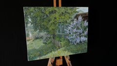 Blooming Lilacs - lilacs painting