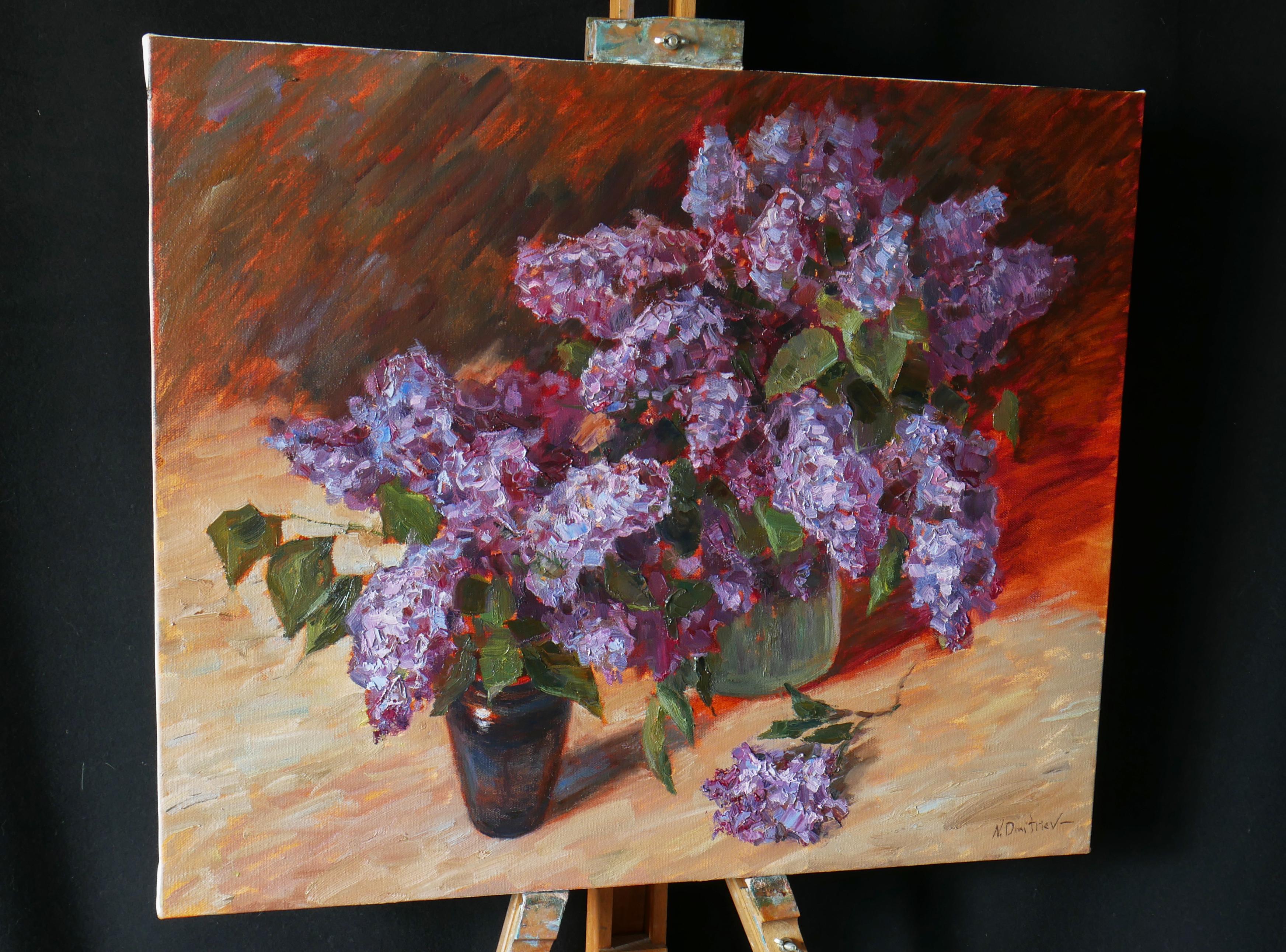 Fleurs du printemps - Painting de Nikolay Dmitriev