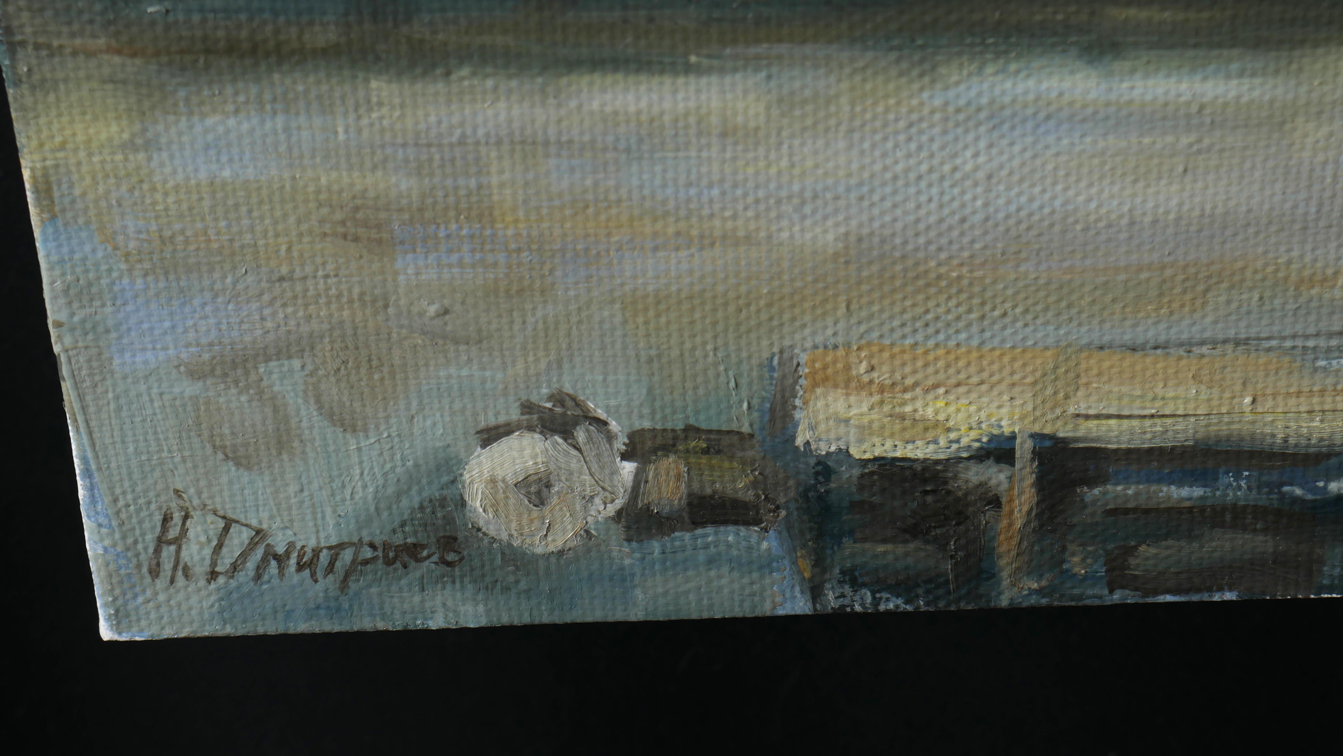 Marqués se quedó dormido. Pintura al óleo en venta 10