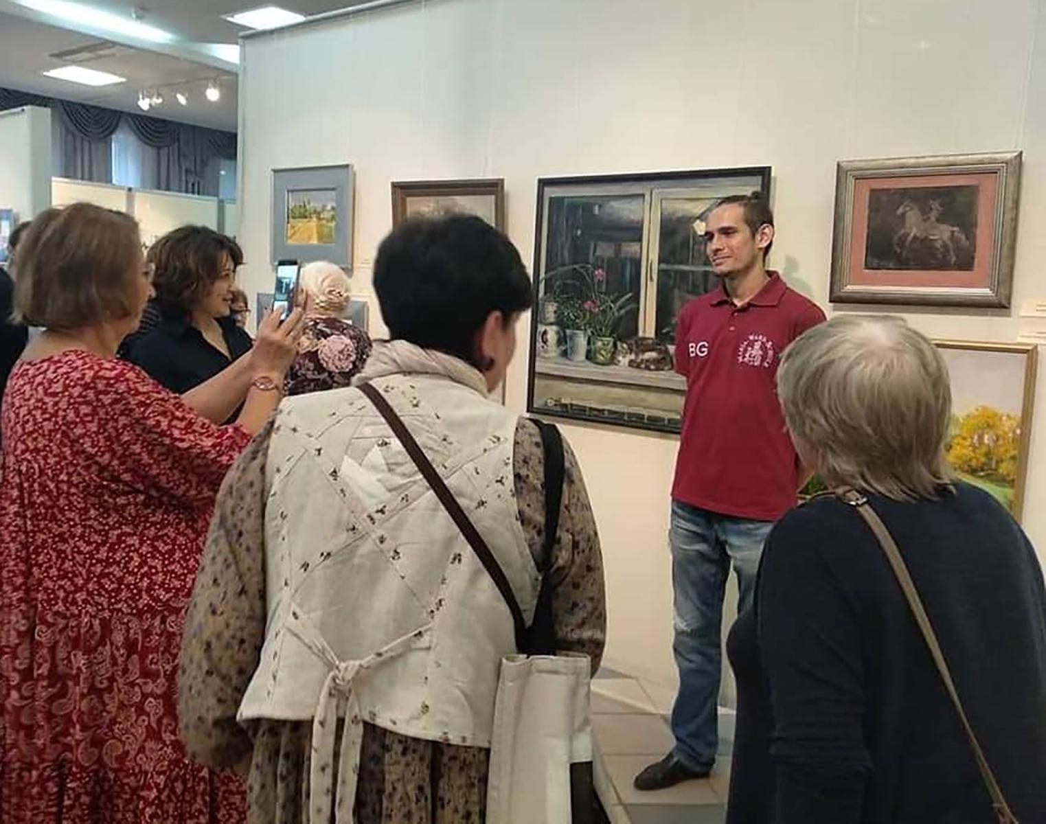 Marqués se quedó dormido. Pintura al óleo en venta 11
