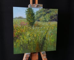 Meadow Flowers. Oil painting