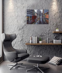 Oxford Street. London - original cityscape painting