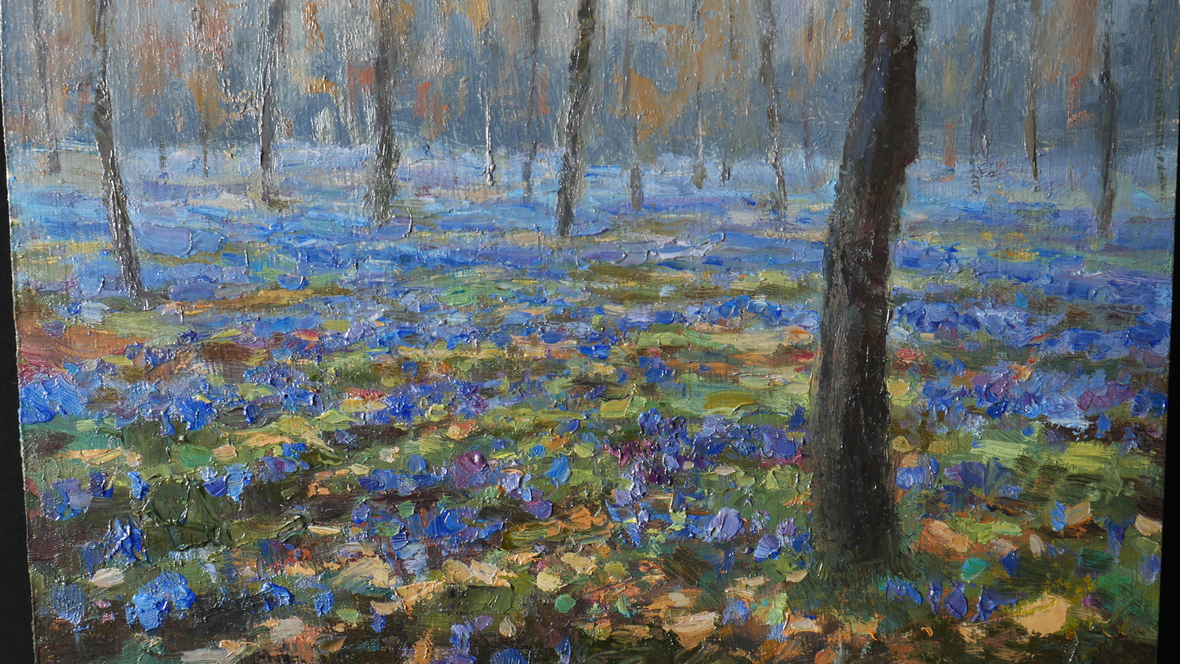 Pintura profesional plein air.

La foto es de autor y original. Está firmado en el anverso y también titulado y firmado en el reverso. El cuadro se entrega con el Certificado de autenticidad.
Materiales utilizados: óleo sobre tabla.
Dimensiones:
