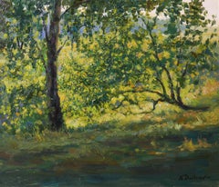 Summer Sunlight. Oil painting