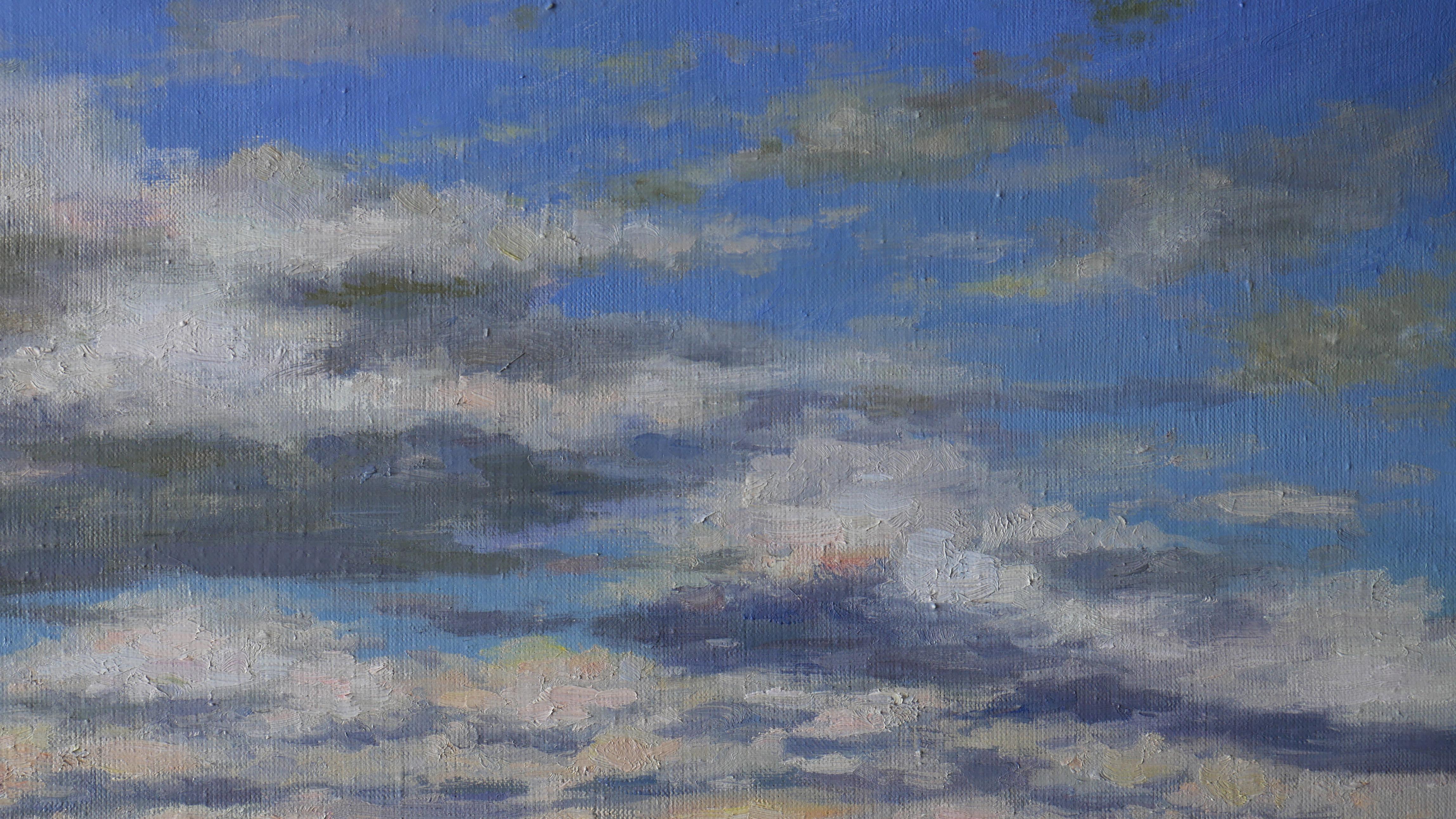 Campo de girasoles - pintura original de paisaje 1